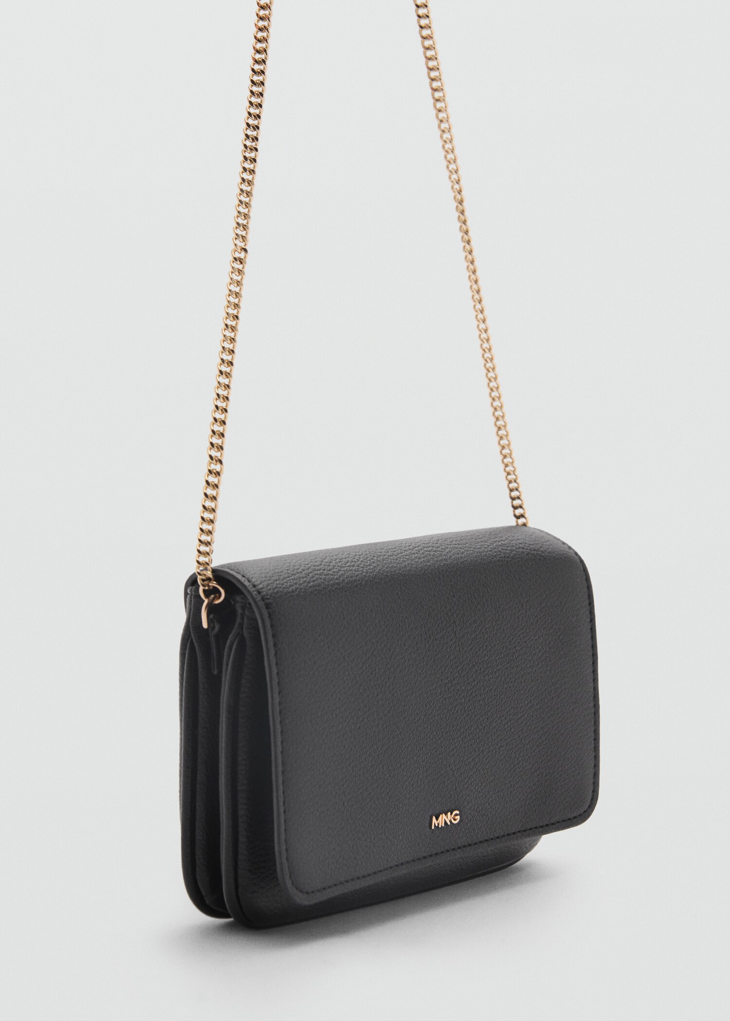 Crossbody bag with chain - Medium plane