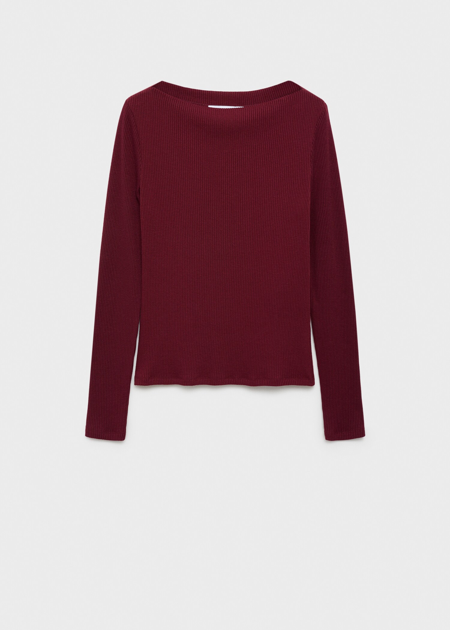 Long-sleeved knitted t-shirt - Article without model