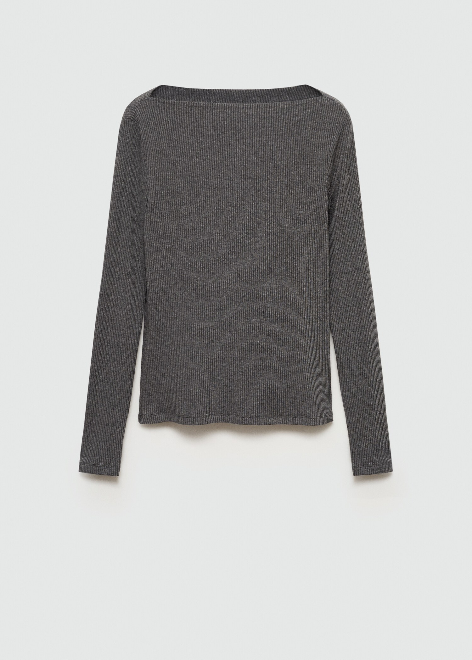 Long-sleeved knitted t-shirt - Article without model