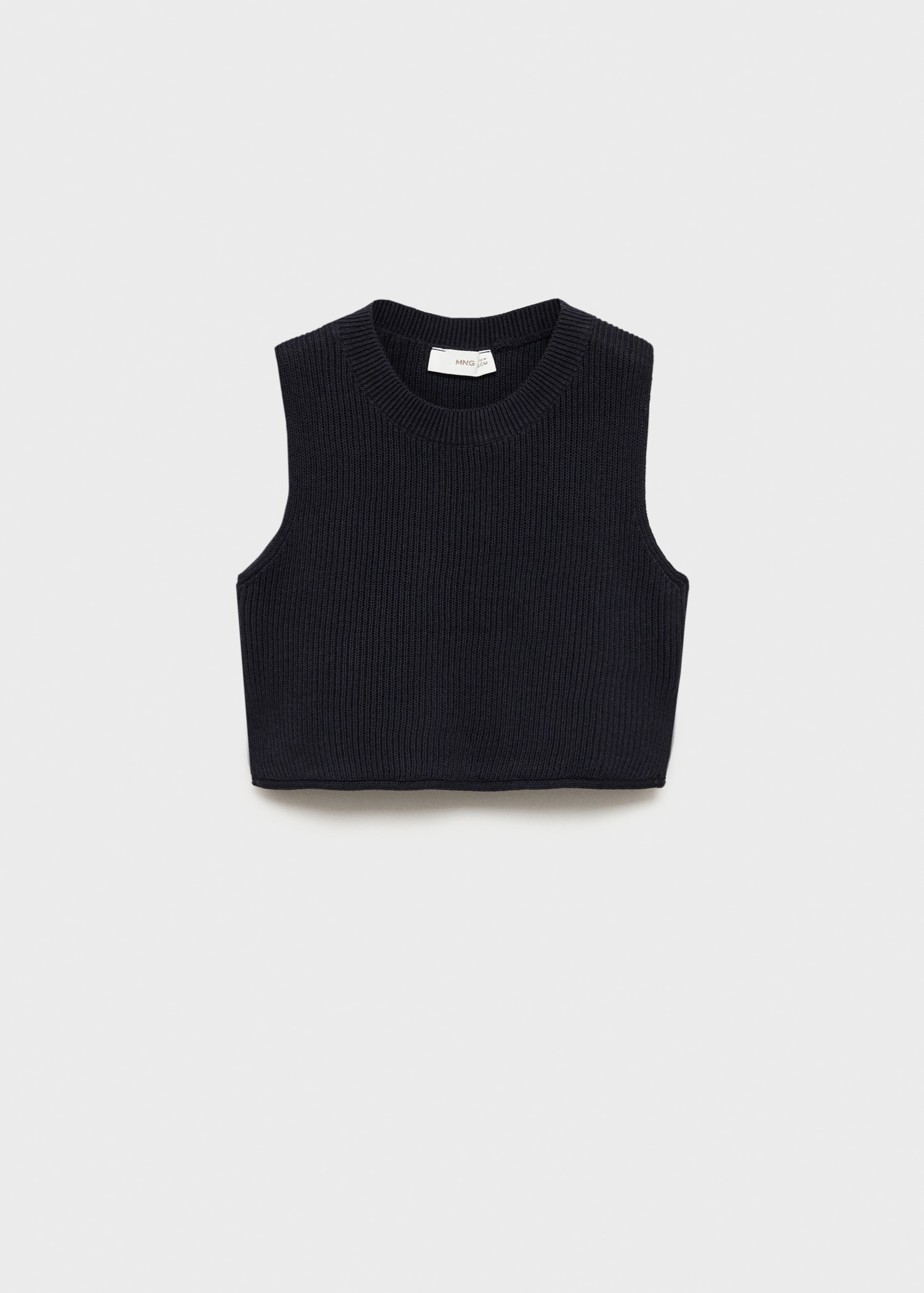 Knitted gilet - Article without model