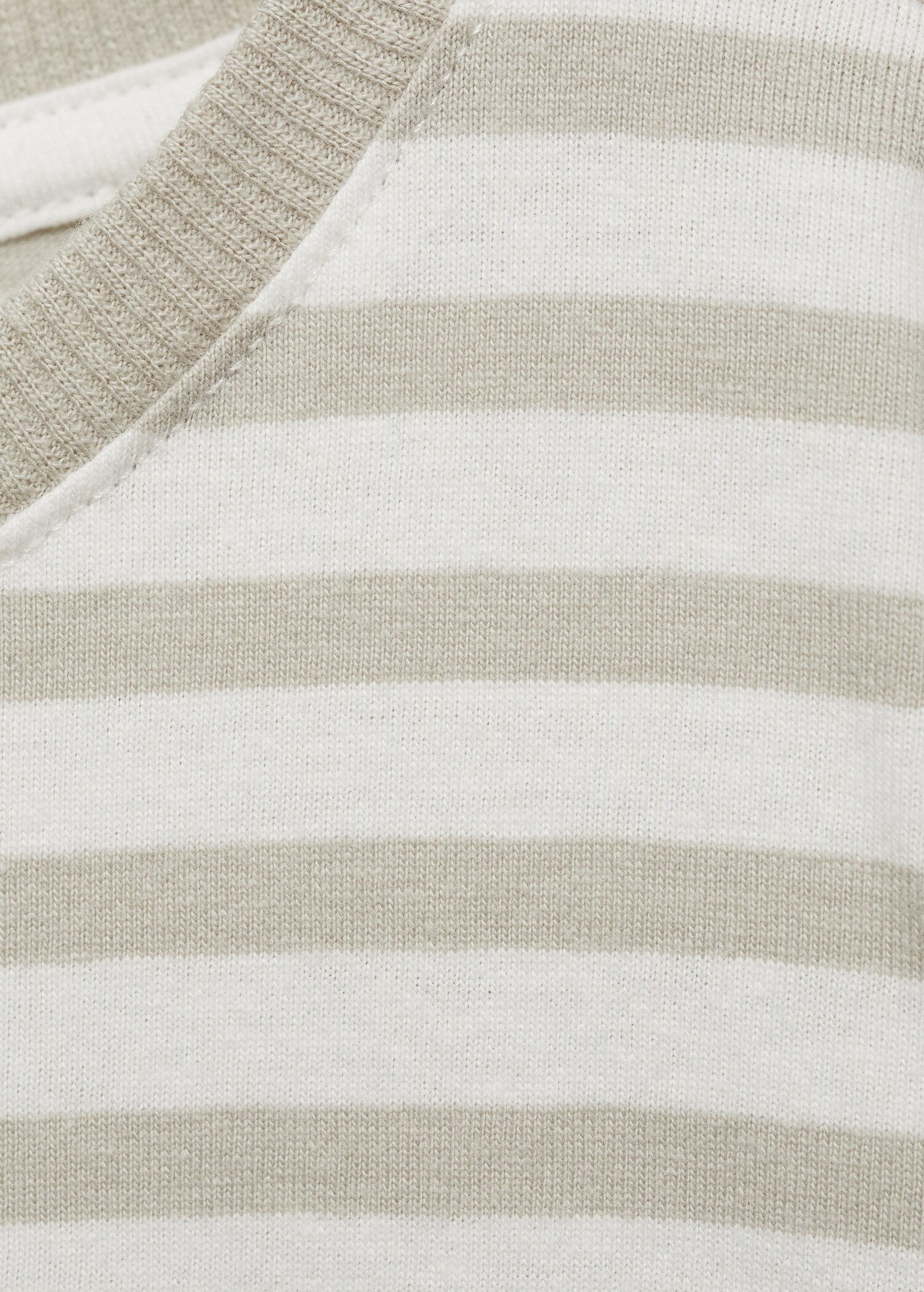 Striped cotton T-shirt - Details of the article 8