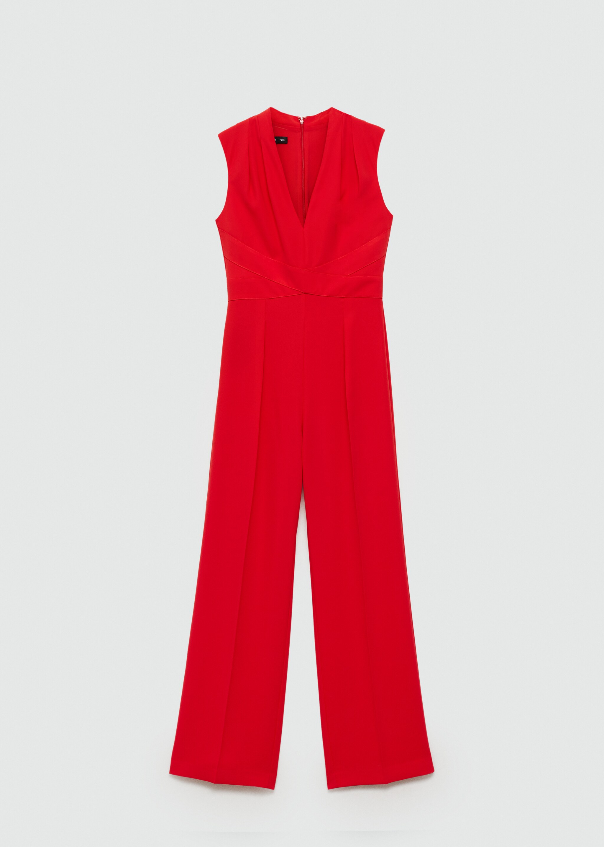 Long jumpsuit with crossover detail - Article without model