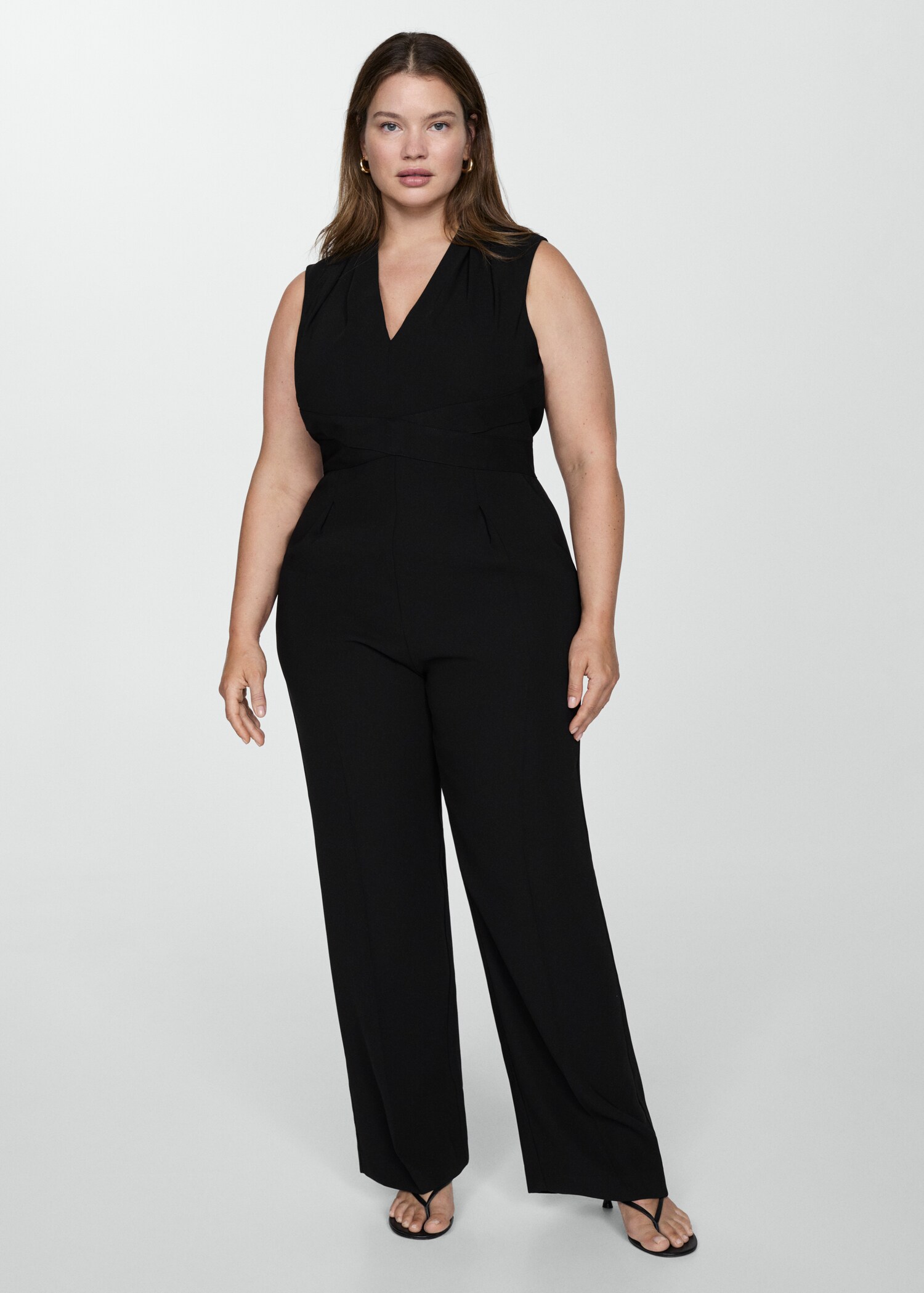Lange jumpsuit met gekruist detail - Detail van het artikel 3