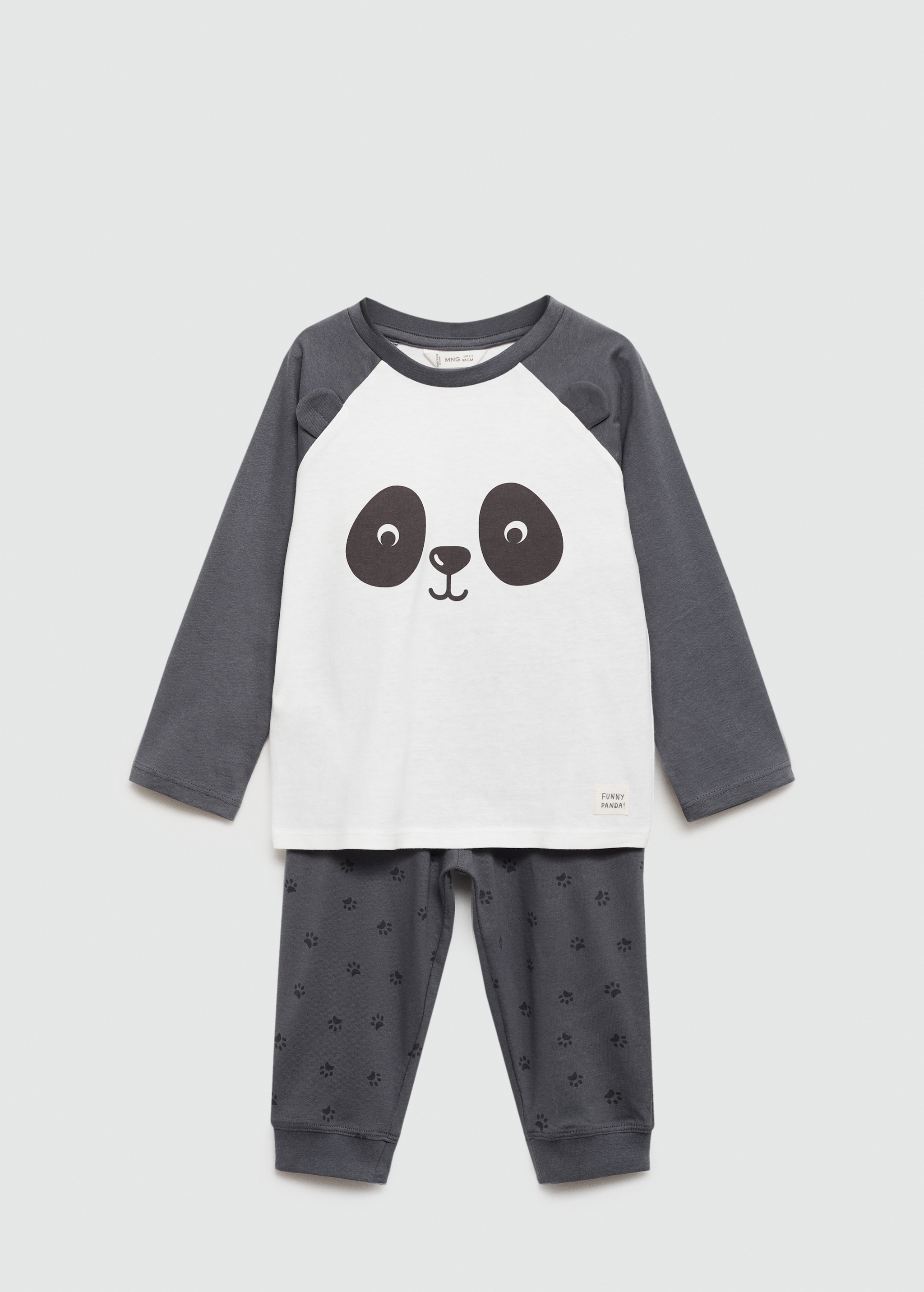Panda long pyjamas Kids MANGO Niger - Main Image