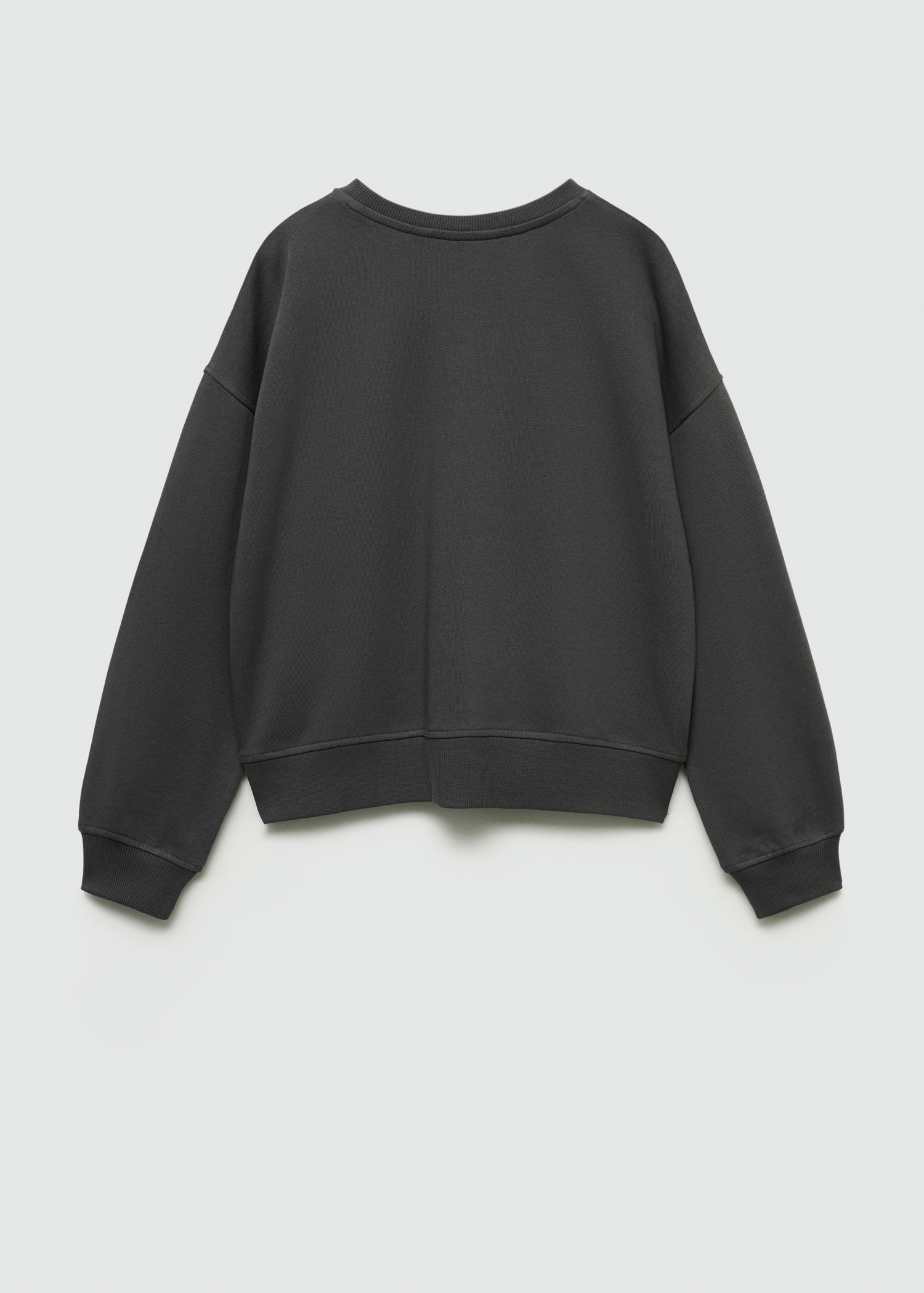 Cotton-blend printed sweatshirt - Reverse of the article
