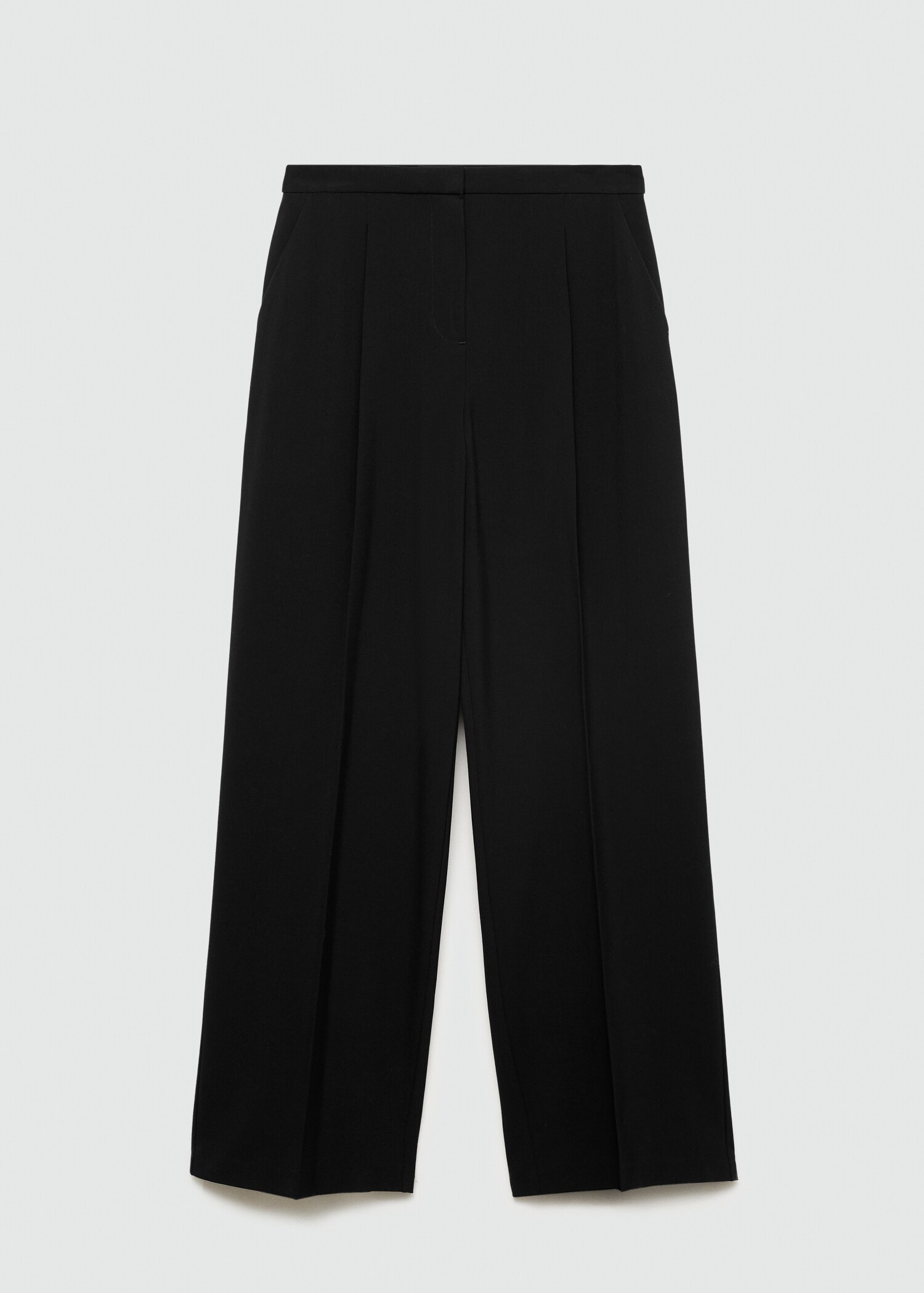 Wideleg pleated trousers - Article without model
