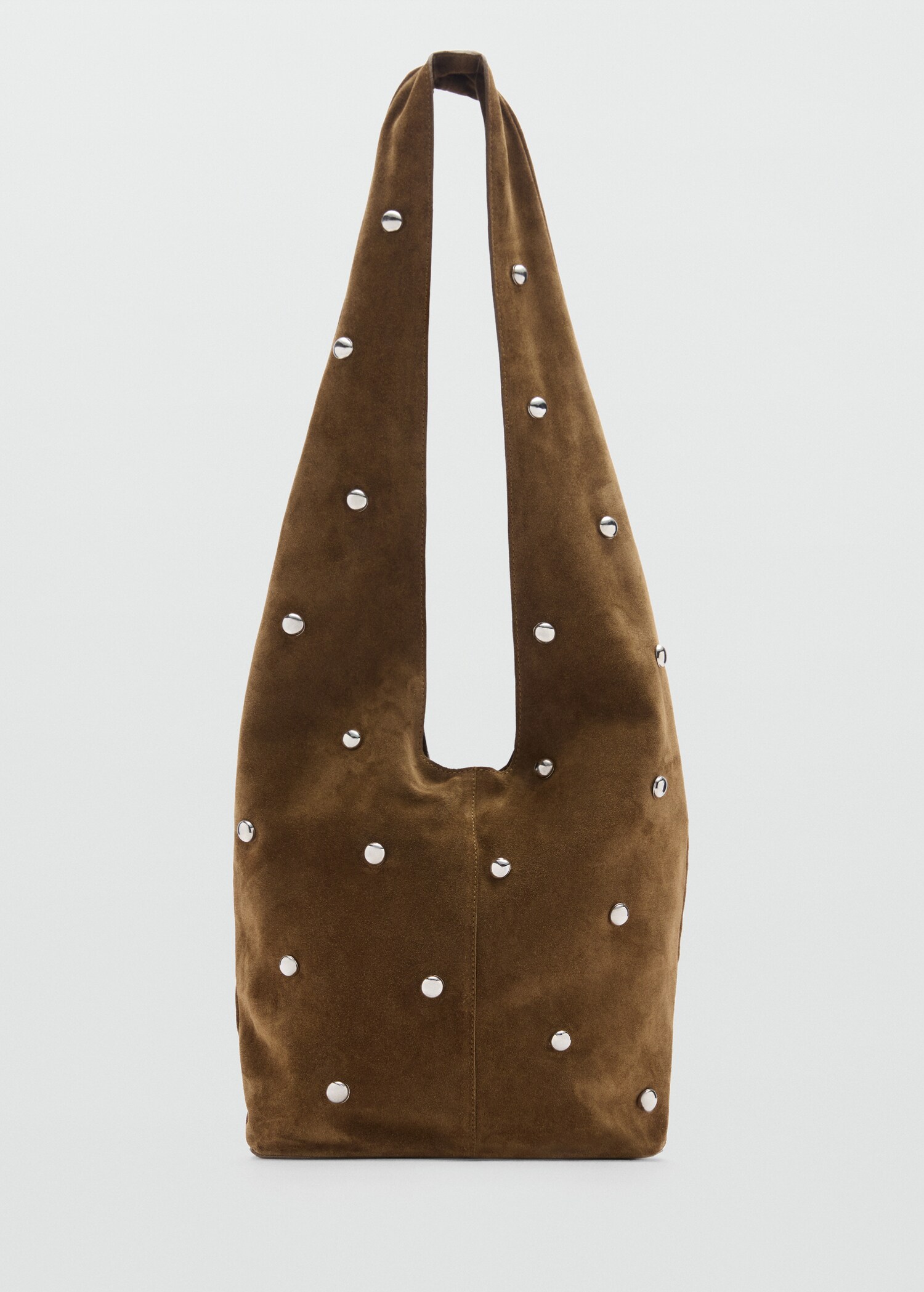 Sac clouté cuir suède - Article sans modèle