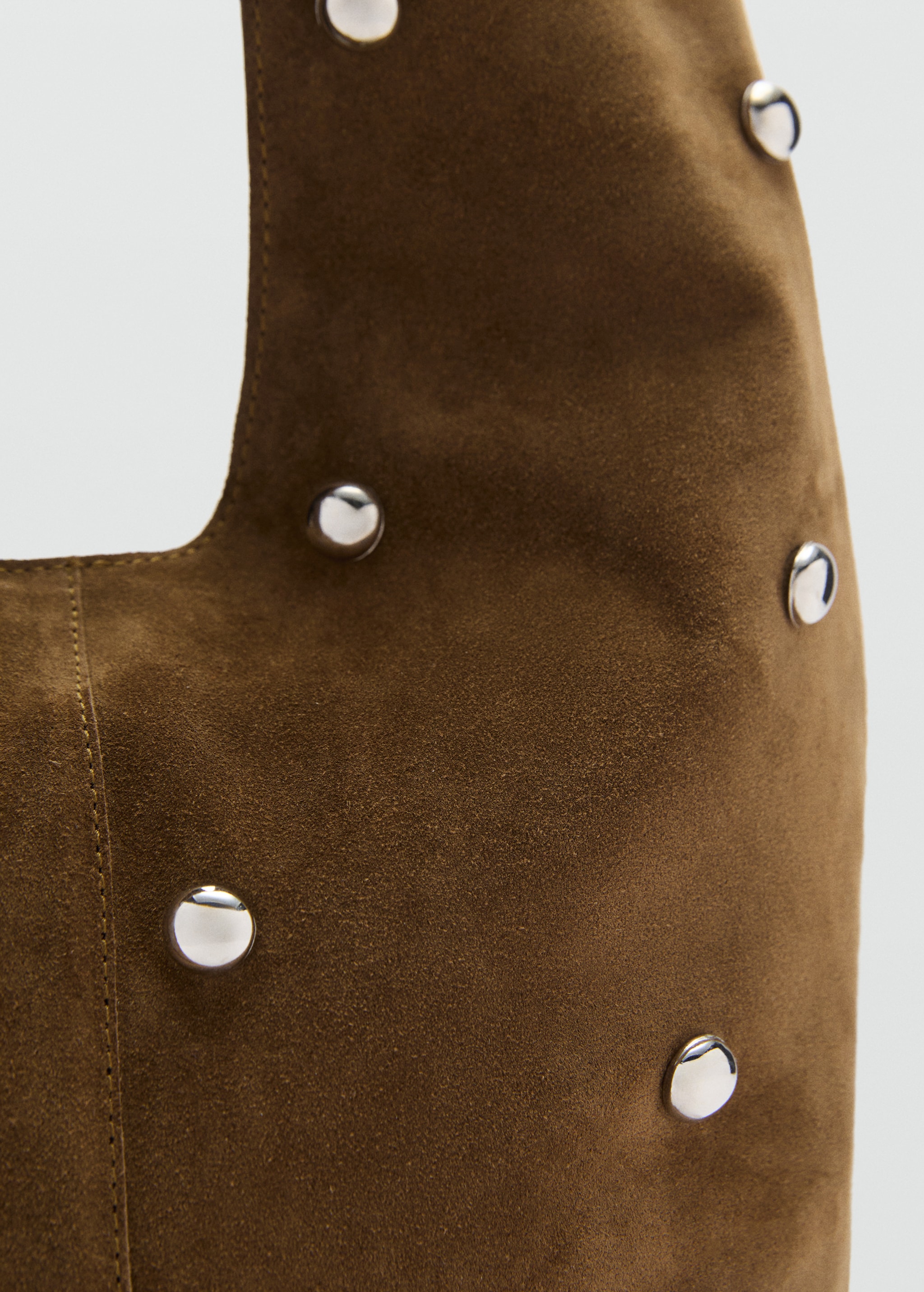 Split leather bag with studs - Details of the article 1