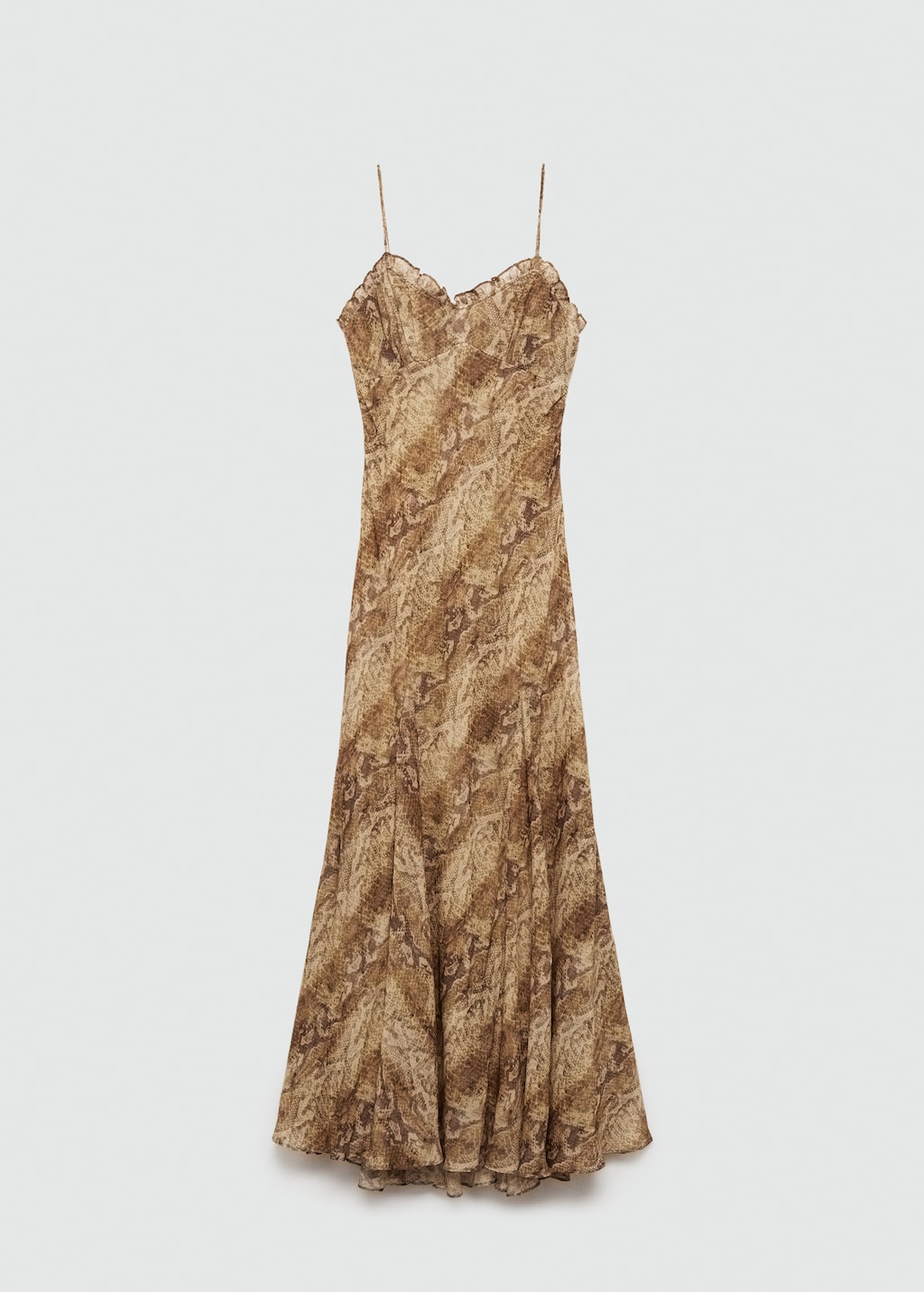Mango snakeskin dress hotsell