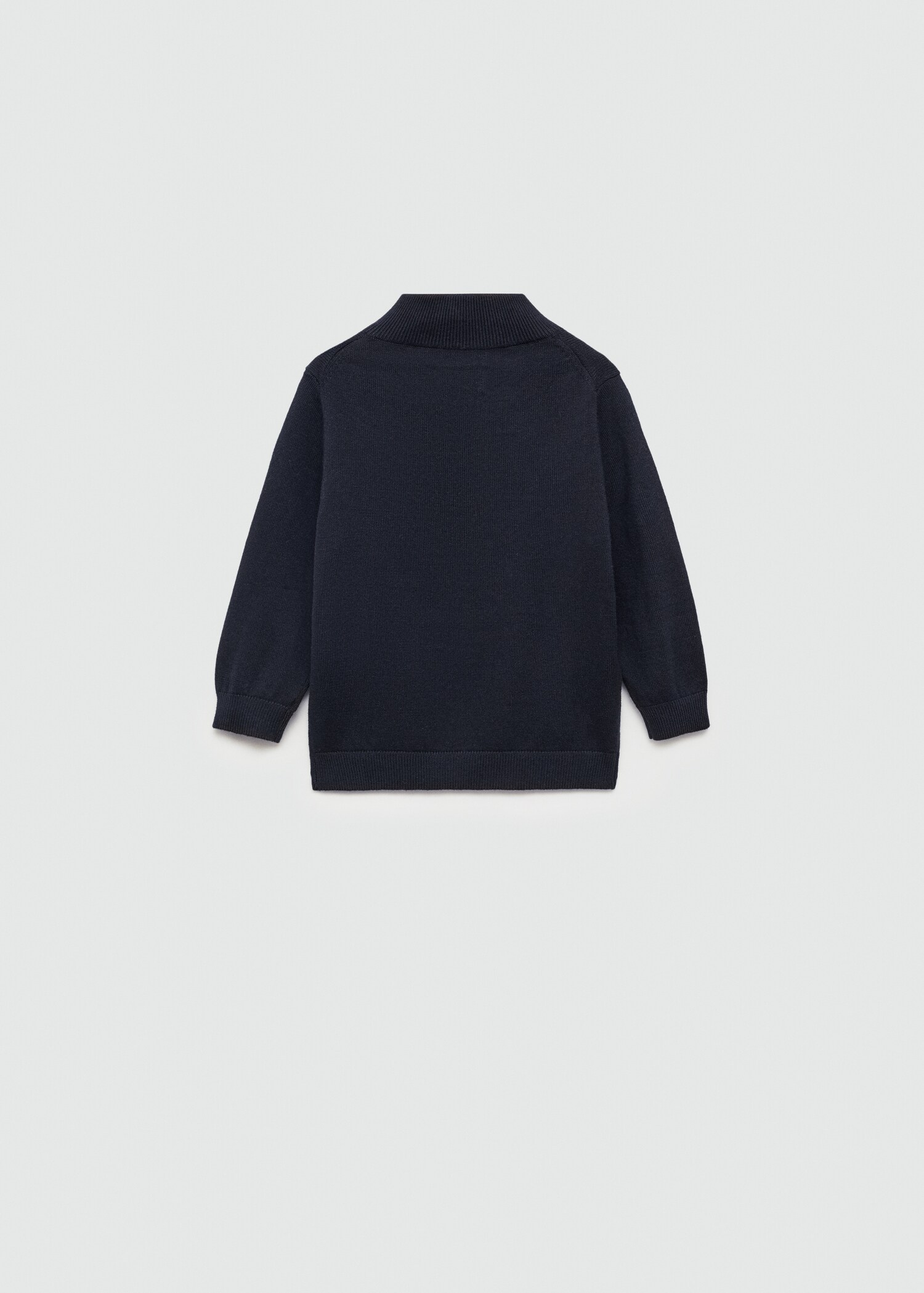 Zip neck jumper - Reverse of the article