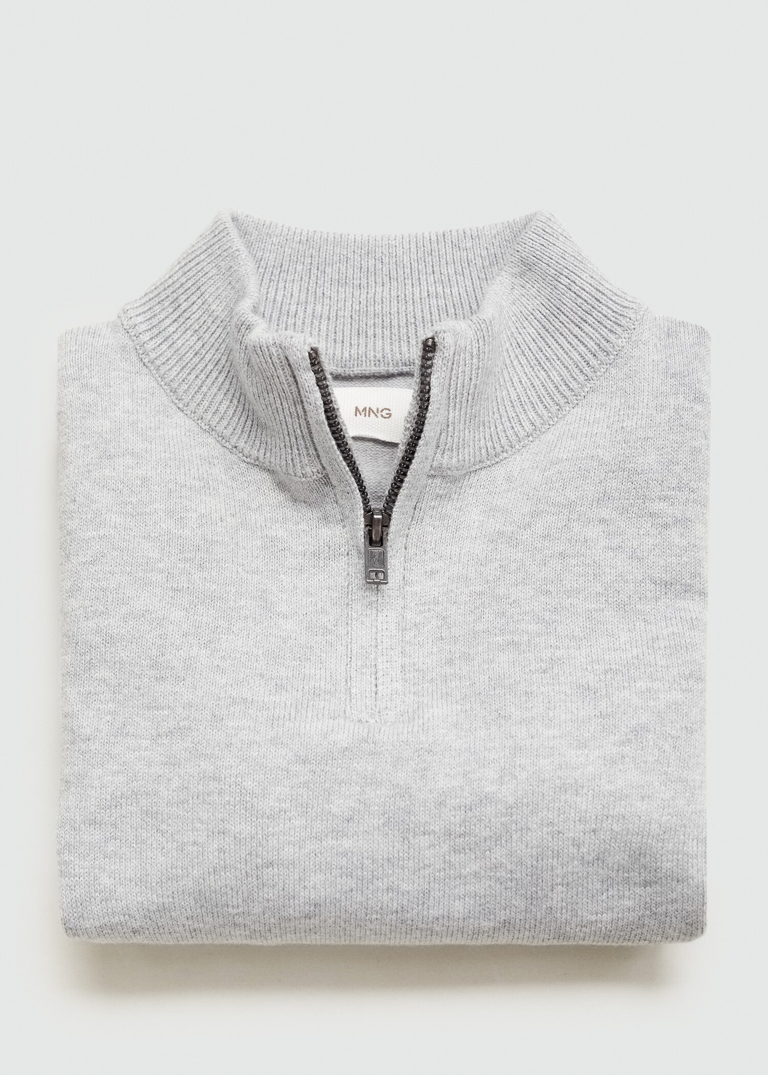 Zip neck jumper - Details of the article 8