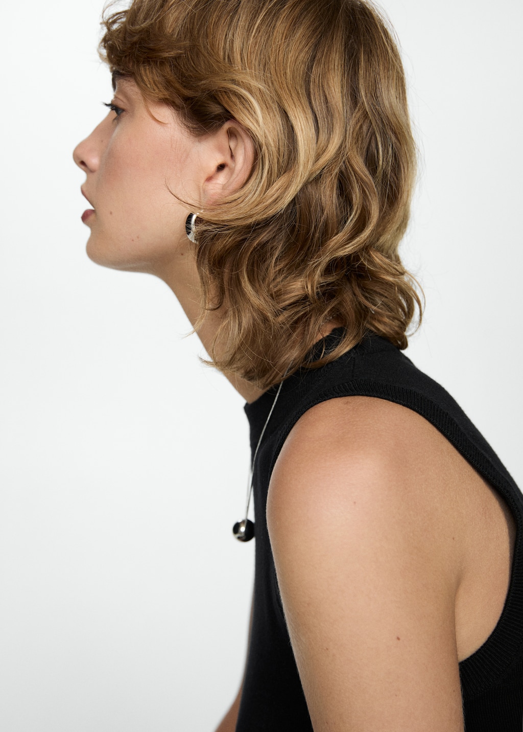 Haut maille larges bretelles