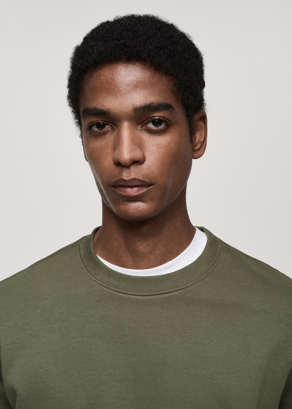100 cotton regular fit sweatshirt Men MANGO United Kingdom