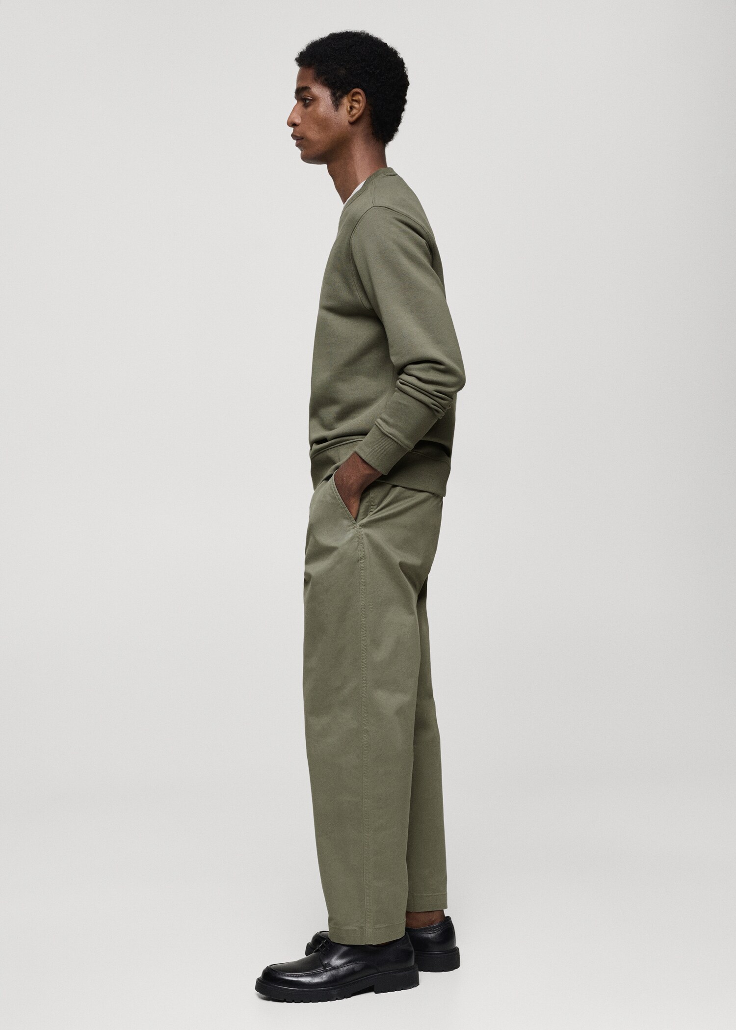100% cotton regular-fit sweatshirt - Details of the article 2