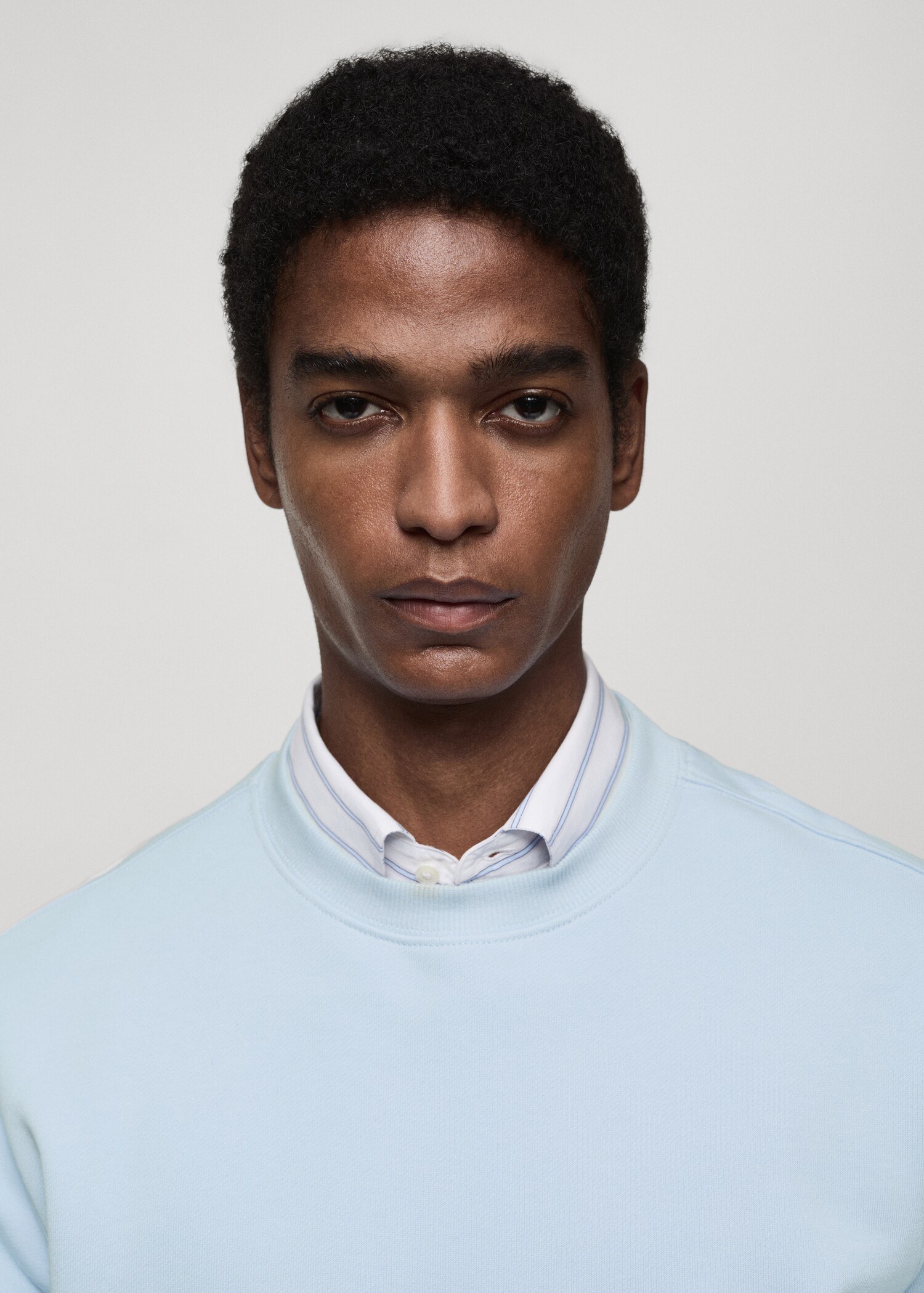 100% cotton regular-fit sweatshirt - Details of the article 1