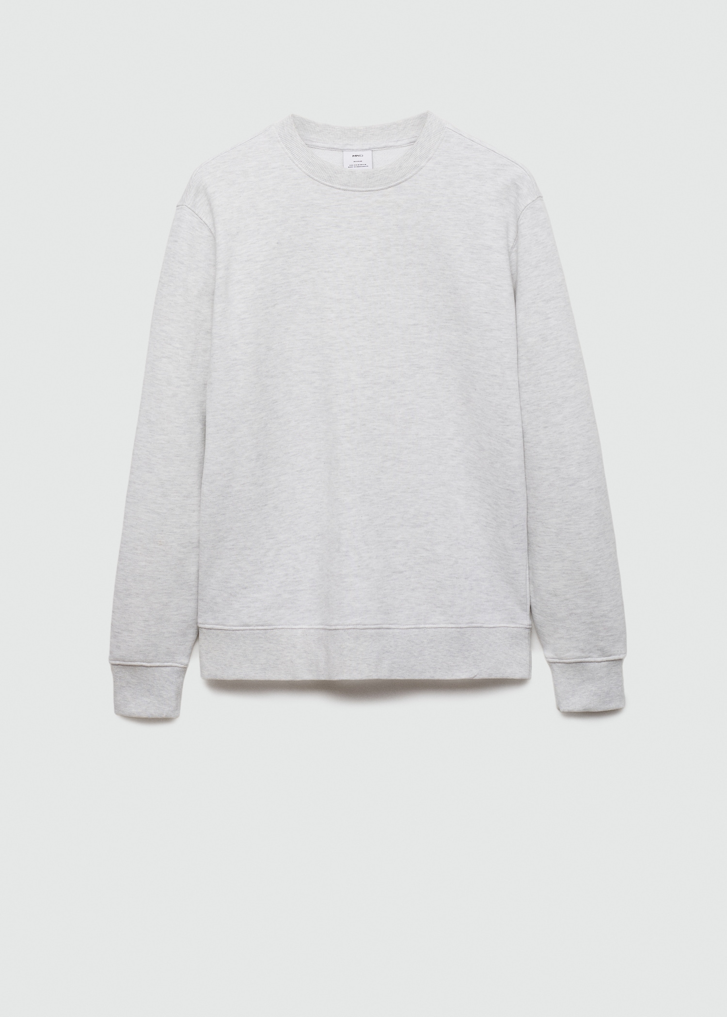 100% cotton regular-fit sweatshirt - Article without model