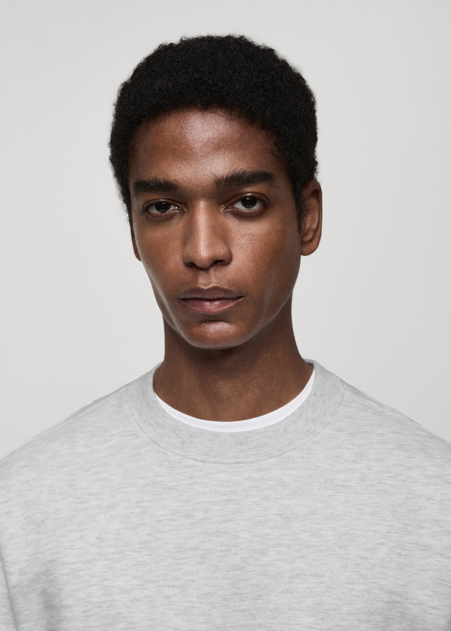 100% cotton regular-fit sweatshirt - Details of the article 1