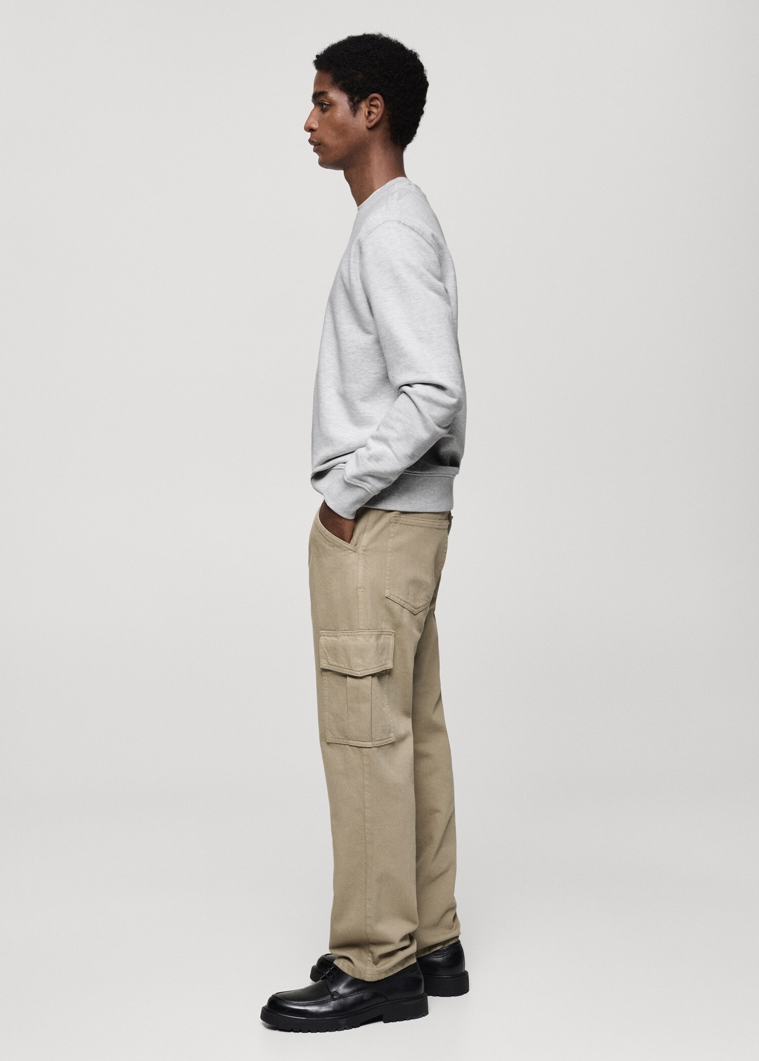 100% cotton regular-fit sweatshirt - Details of the article 2