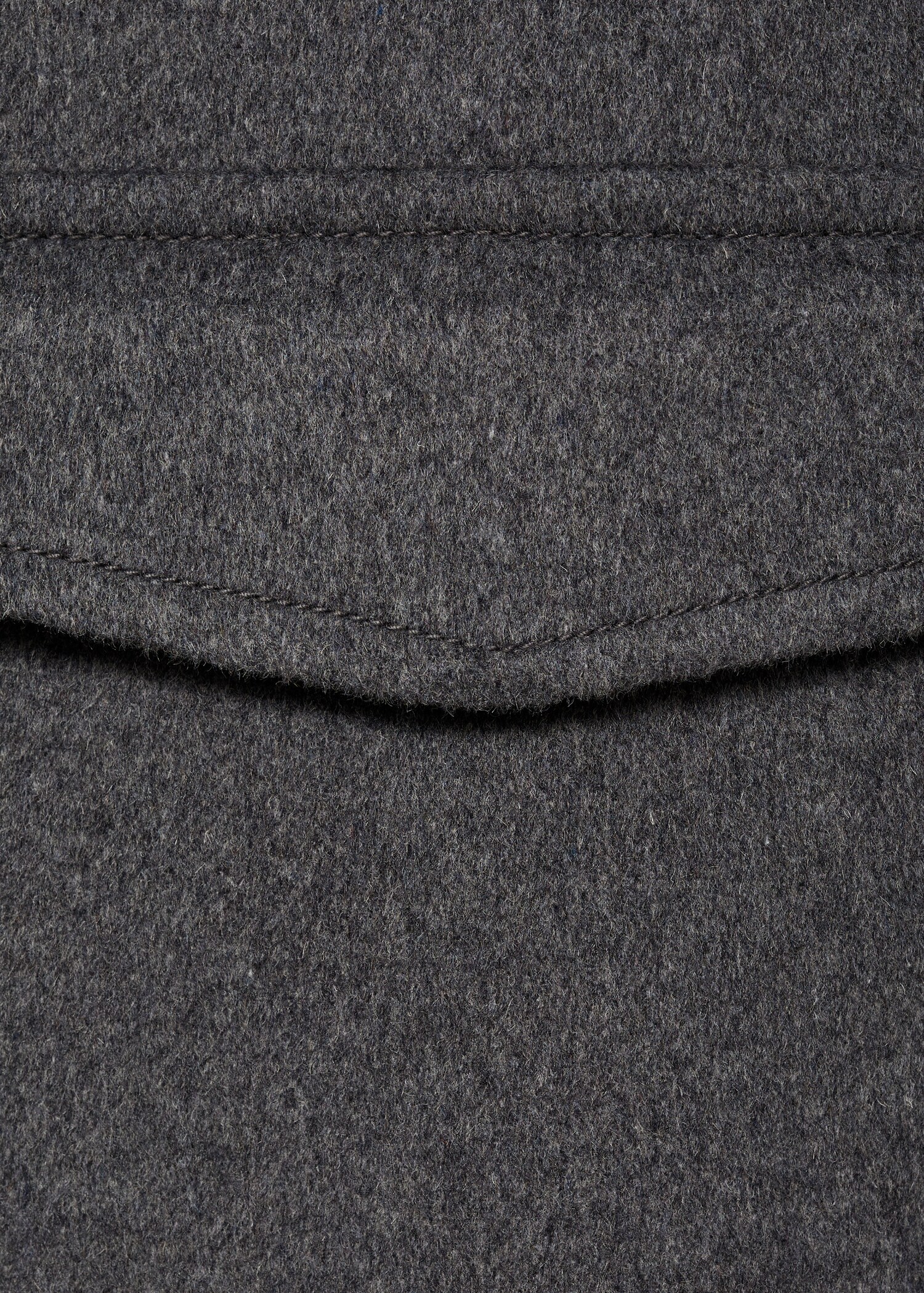 Wool jacket with pockets - Details of the article 0