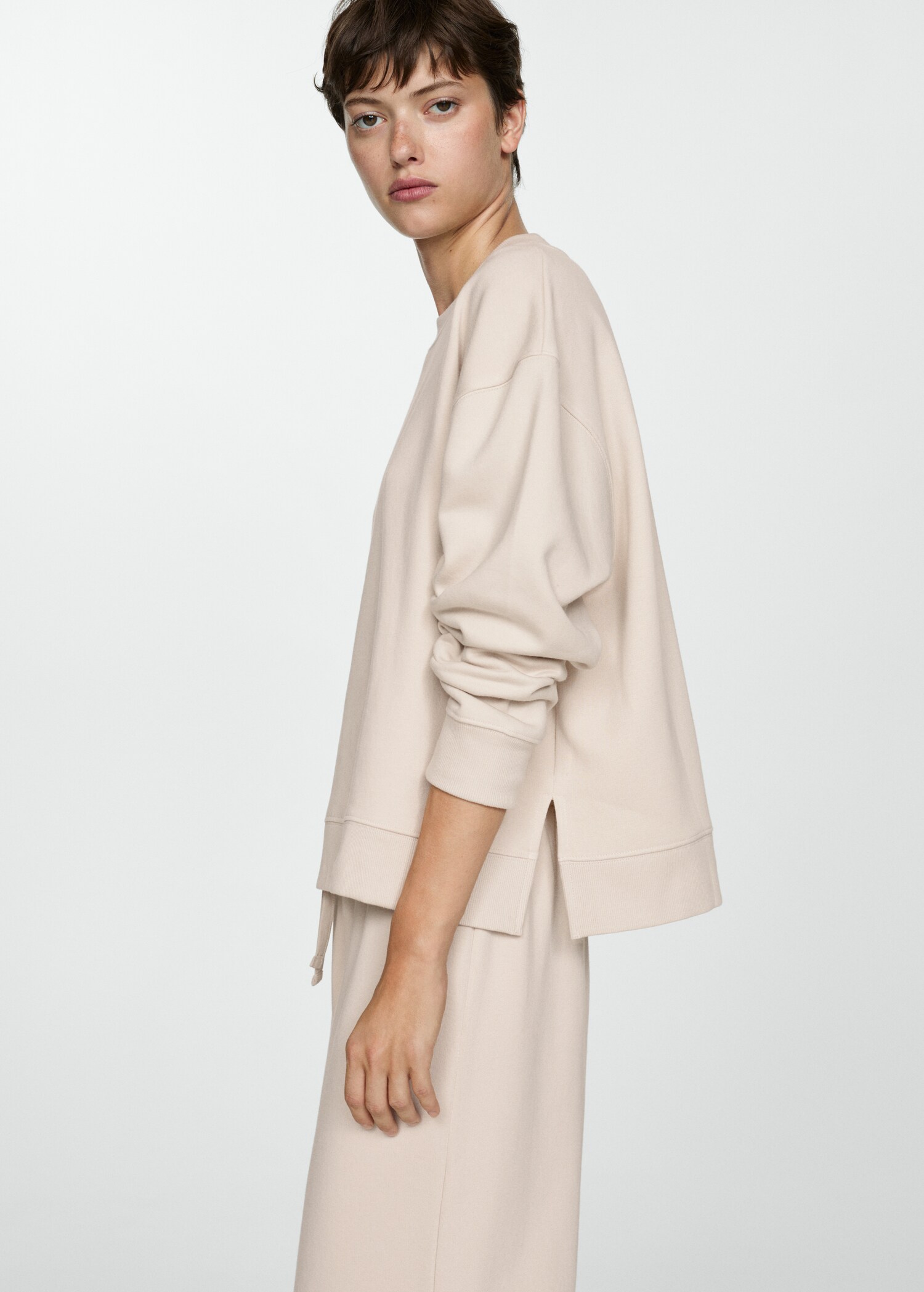 Cotton plush trousers - Details of the article 2