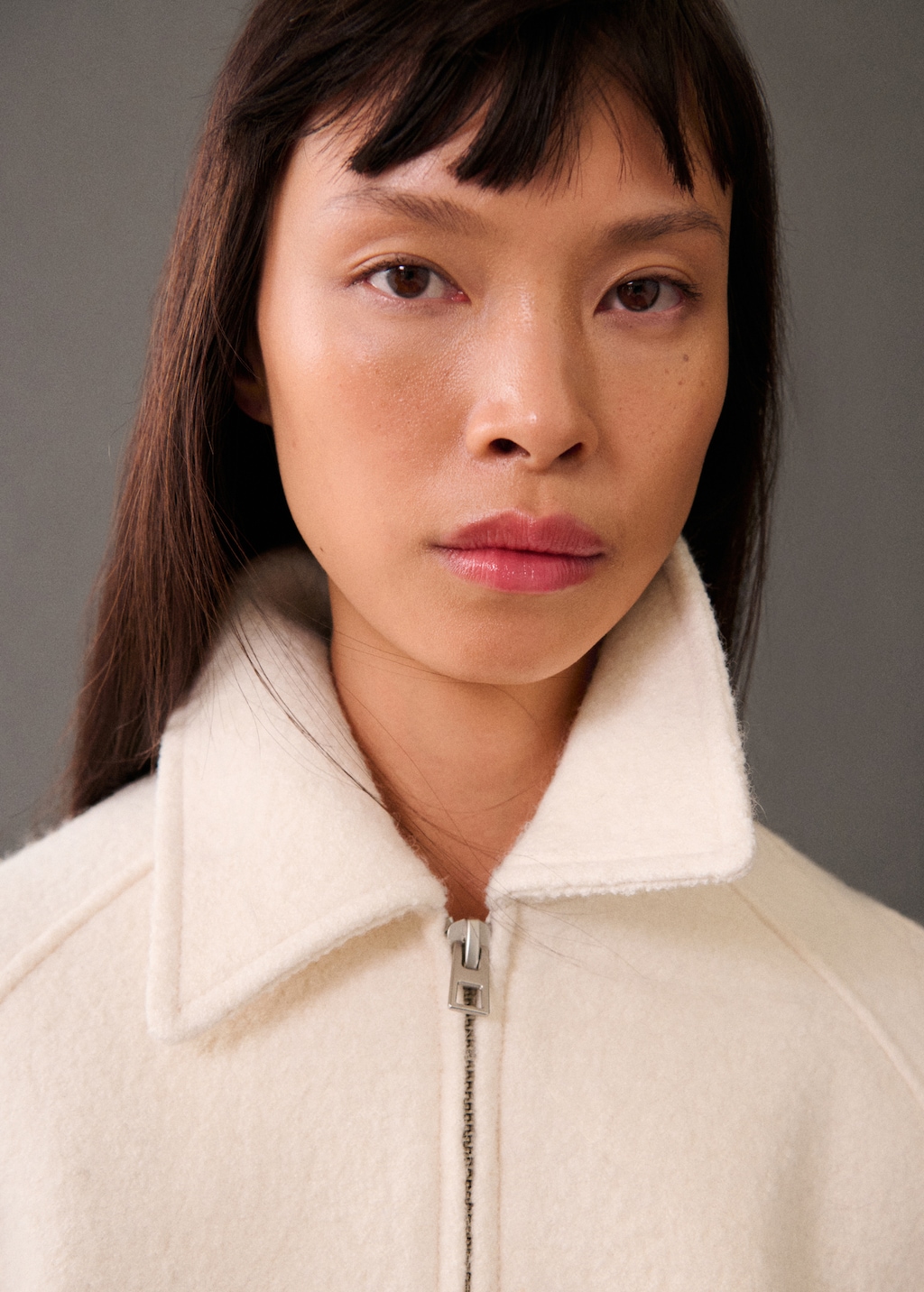 Wool jacket with pockets - Women | MANGO USA Wool jacket with pockets - Women | MANGO USA