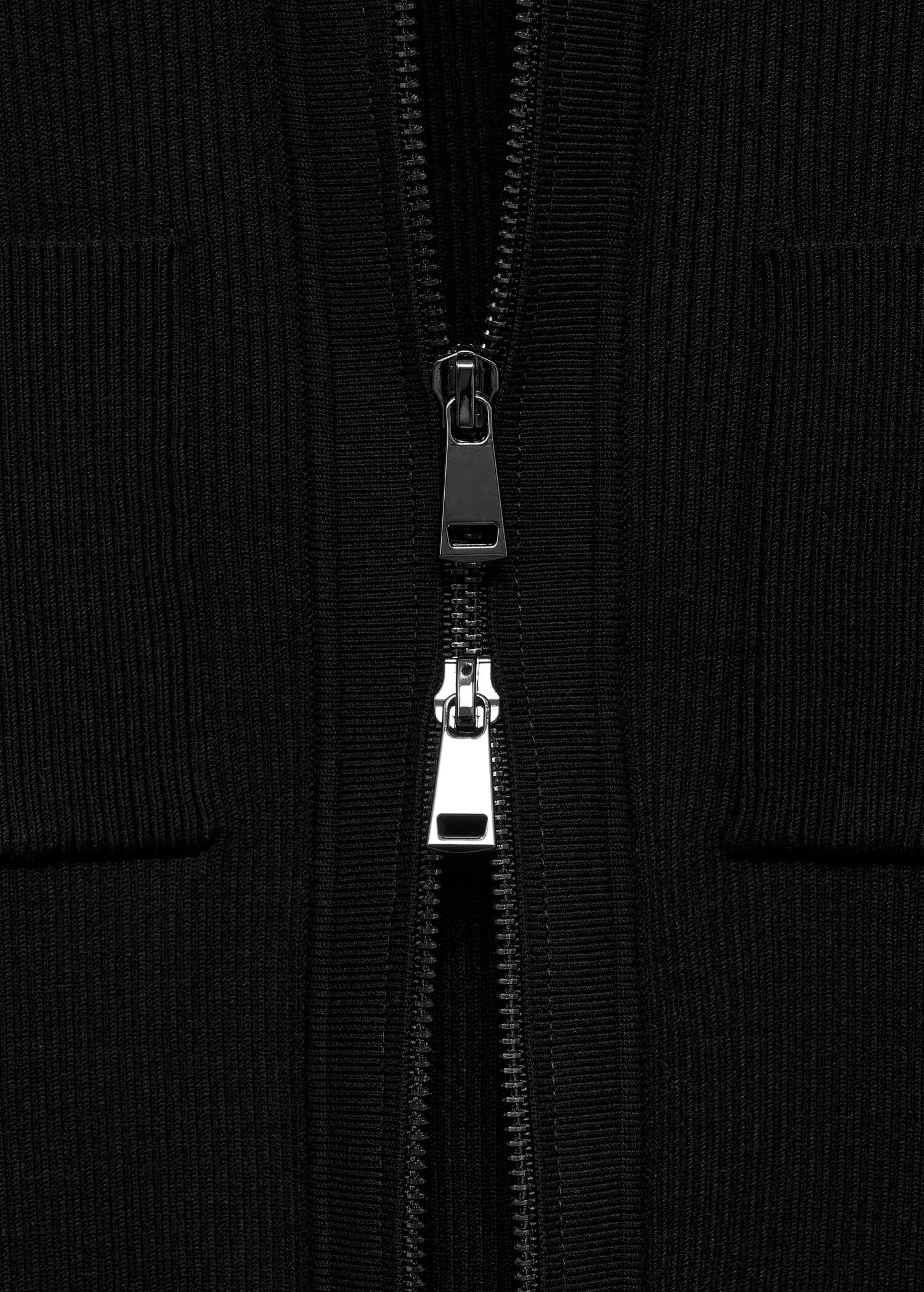 Veste en maille fine fermeture Éclair - Détail de l'article 0