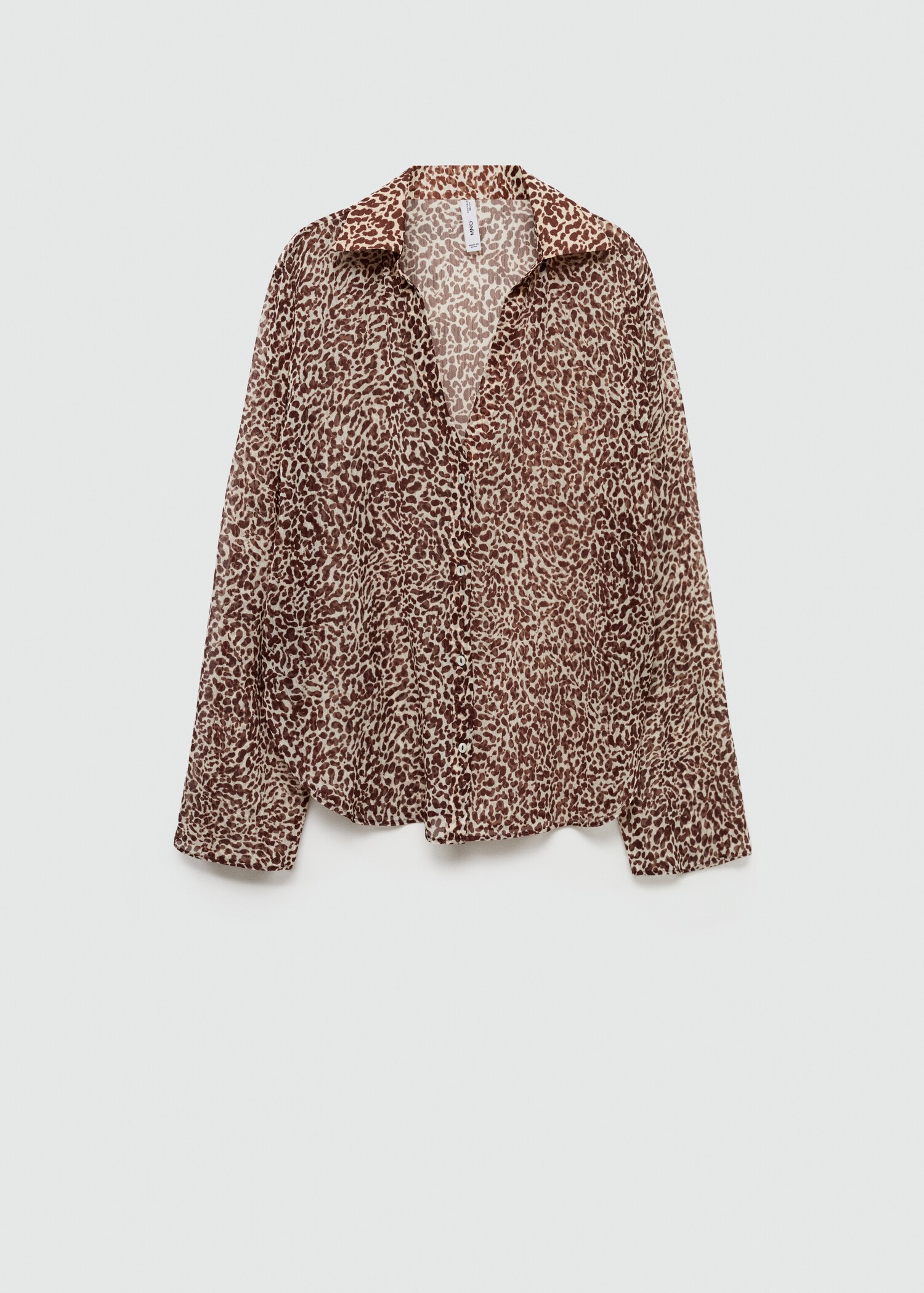 Camisa fluida leopardo - Artículo sin modelo