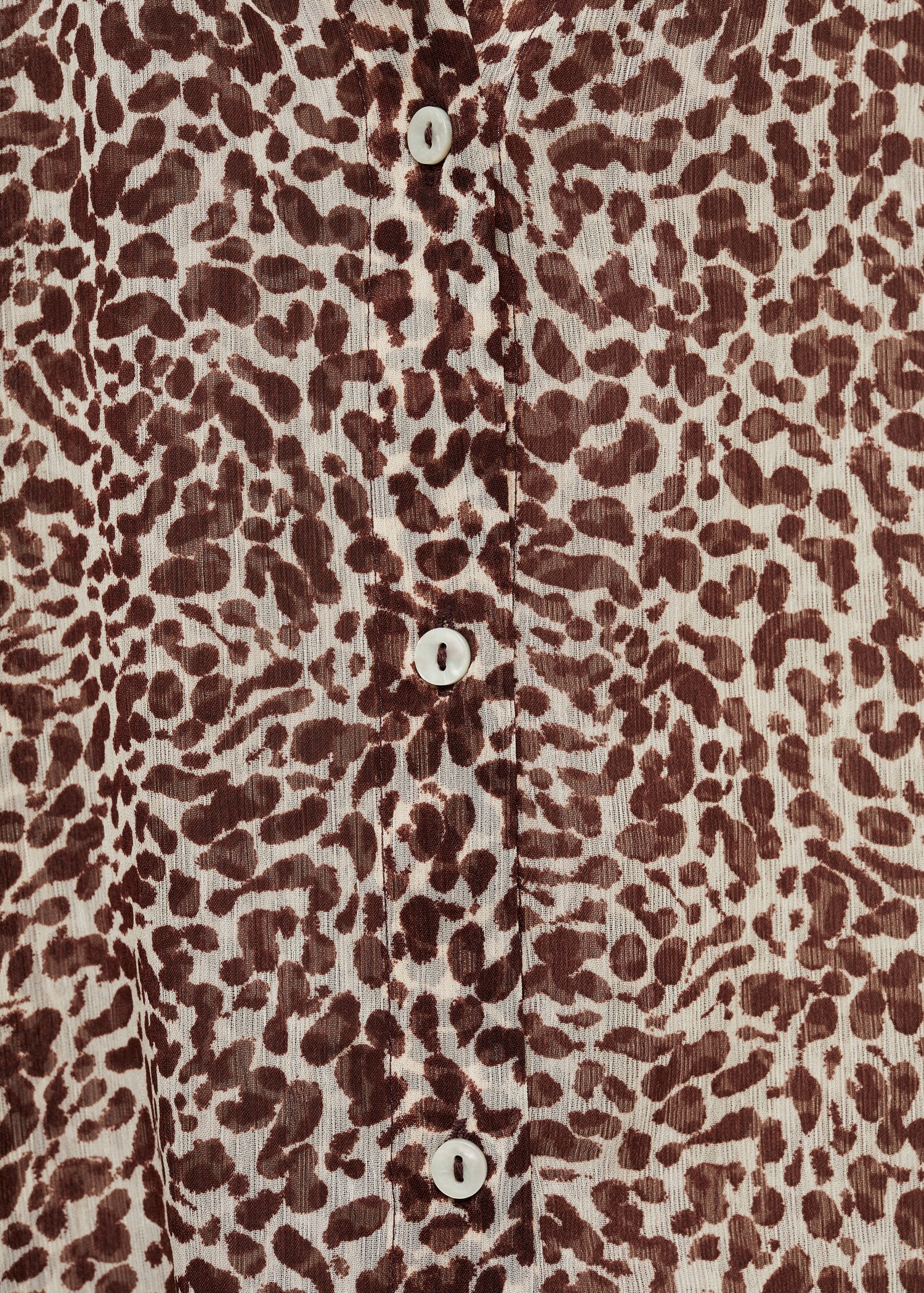 Camisa fluida leopardo - Detalle del artículo 0