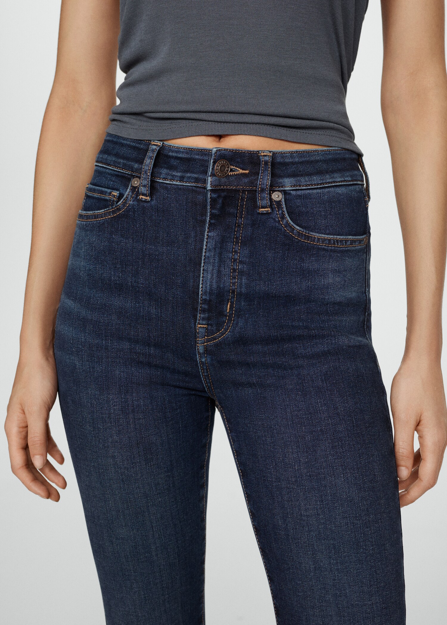 Jeans skinny tiro alto - Detalle del artículo 1