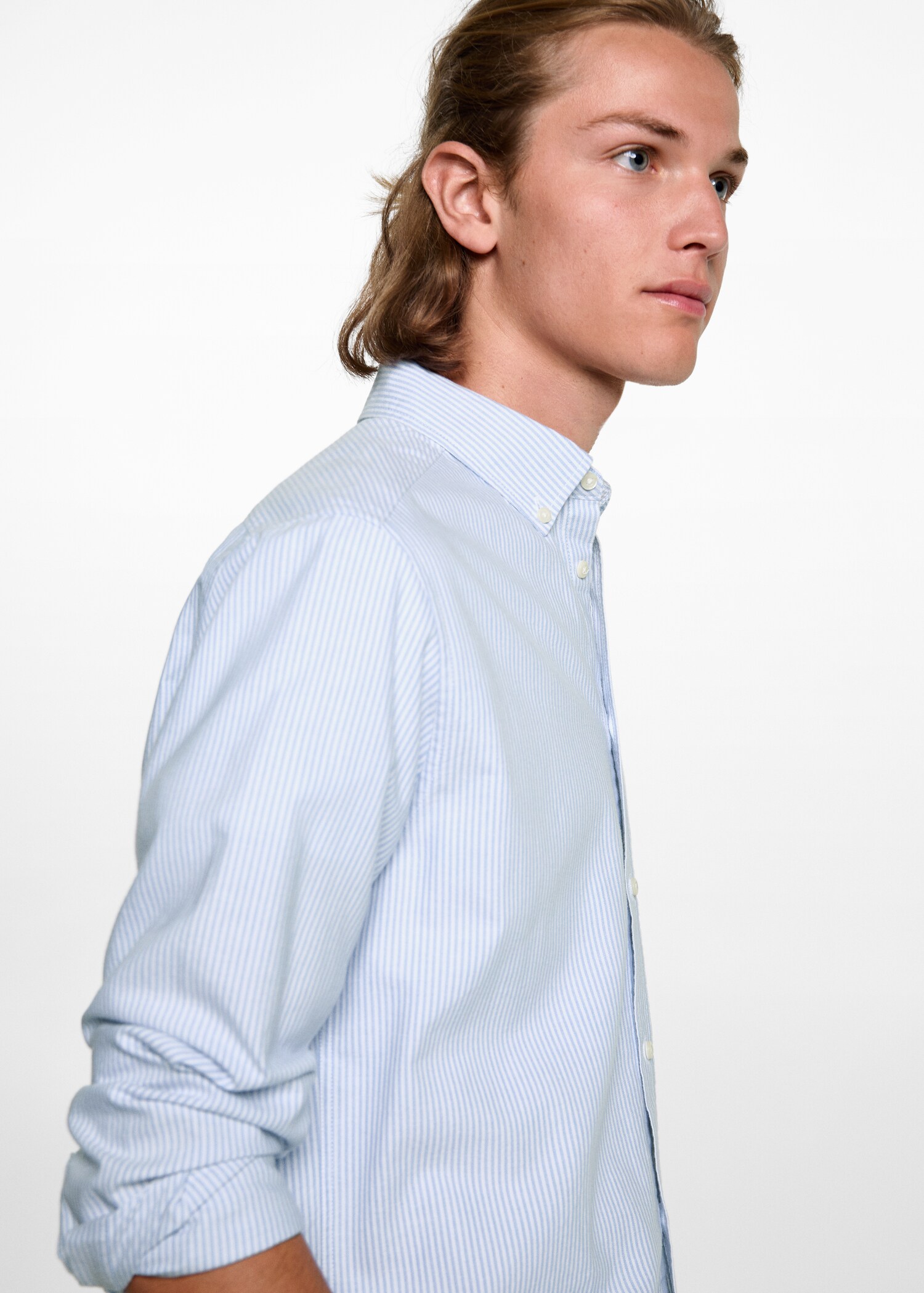 Oxford cotton shirt - Details of the article 1