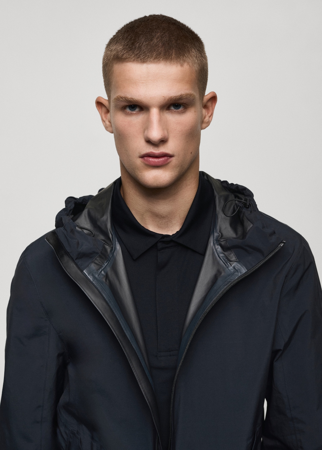 Waterproof hooded jacket