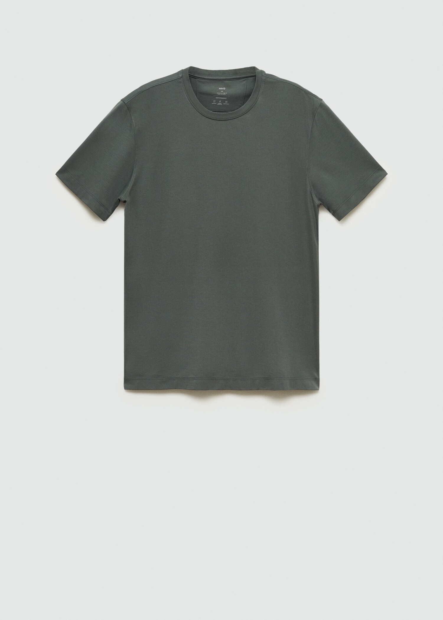 Crease-resistant comfort stretch t-shirt - Article without model