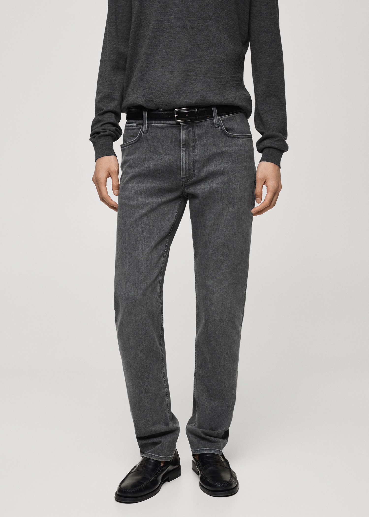Jean Patrick slim fit Ultra Soft Touch - Plan moyen