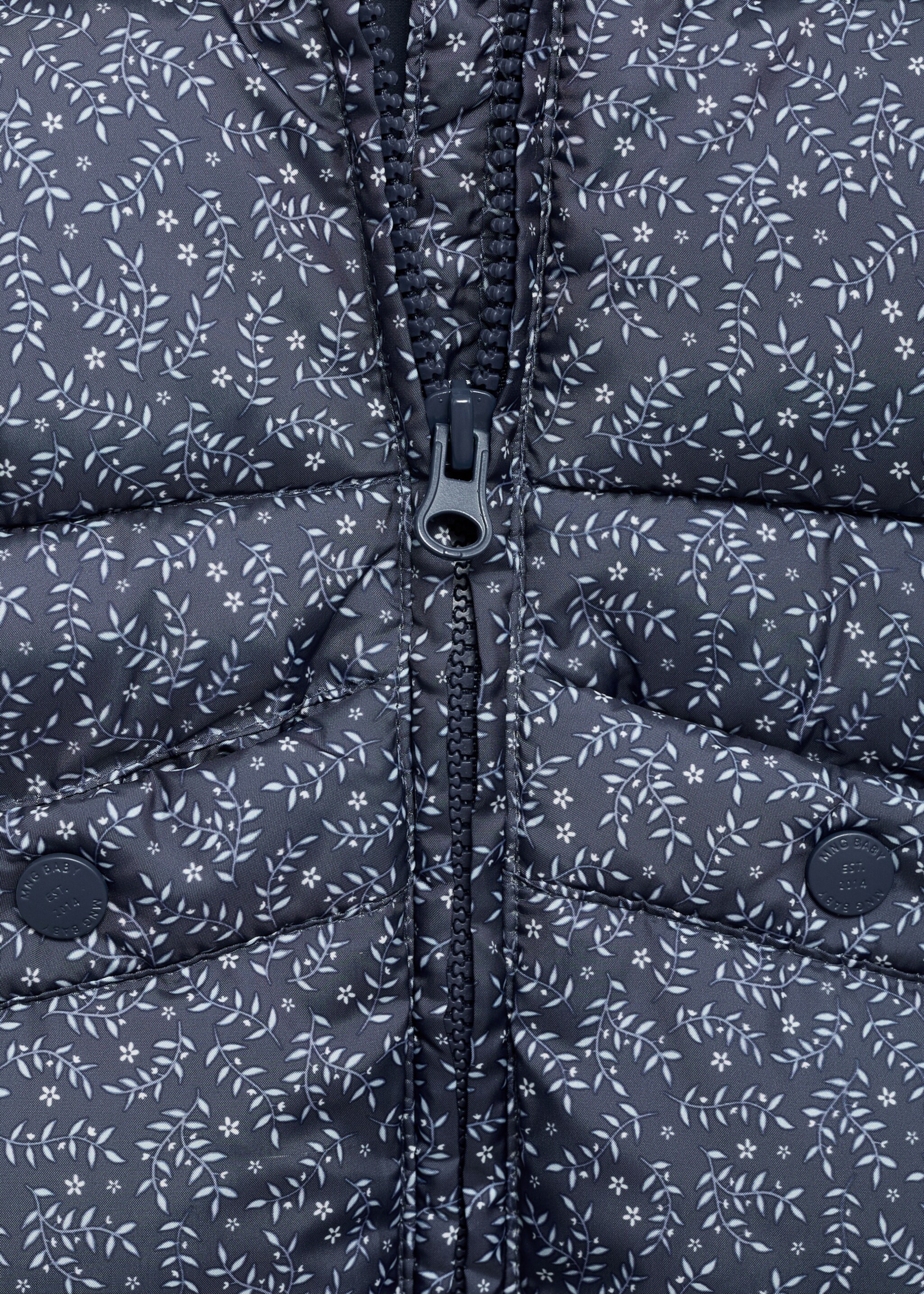 Anorak acolchado estampado floral - Detalle del artículo 8