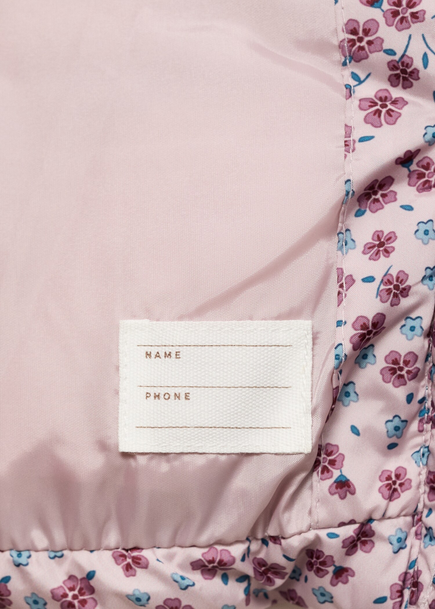Anorak acolchado estampado floral - Detalle del artículo 0