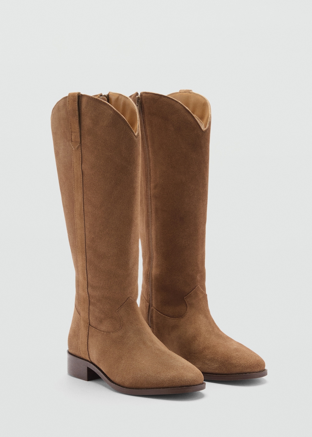 Leren cowboylaarzen