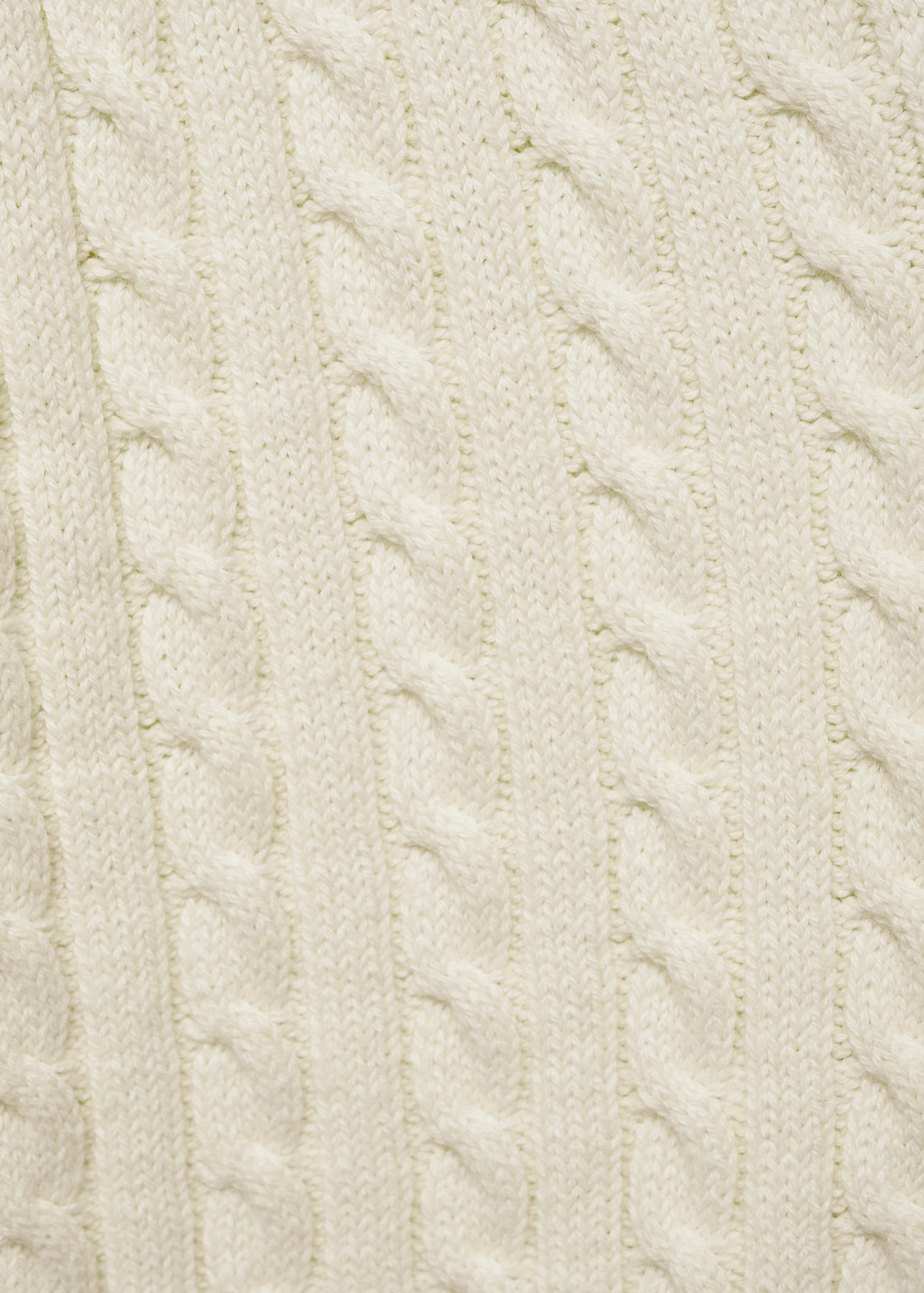 Chunky-knit cotton-blend braided cardigan with buttons