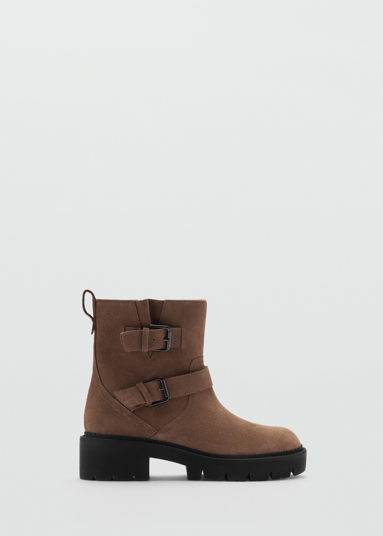 Buckle leather ankle boots - Article without model