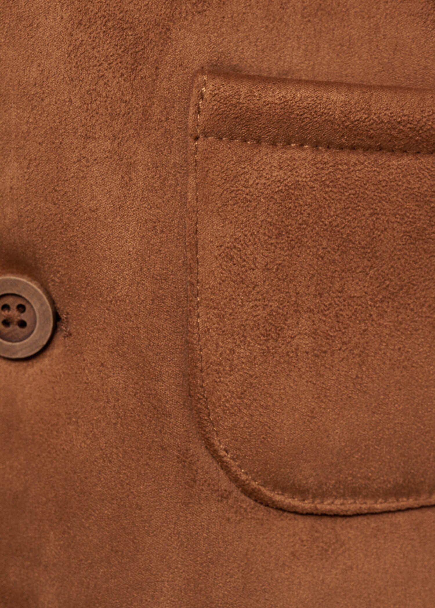 Manteau suédine en imitation mouton - Détail de l'article 8