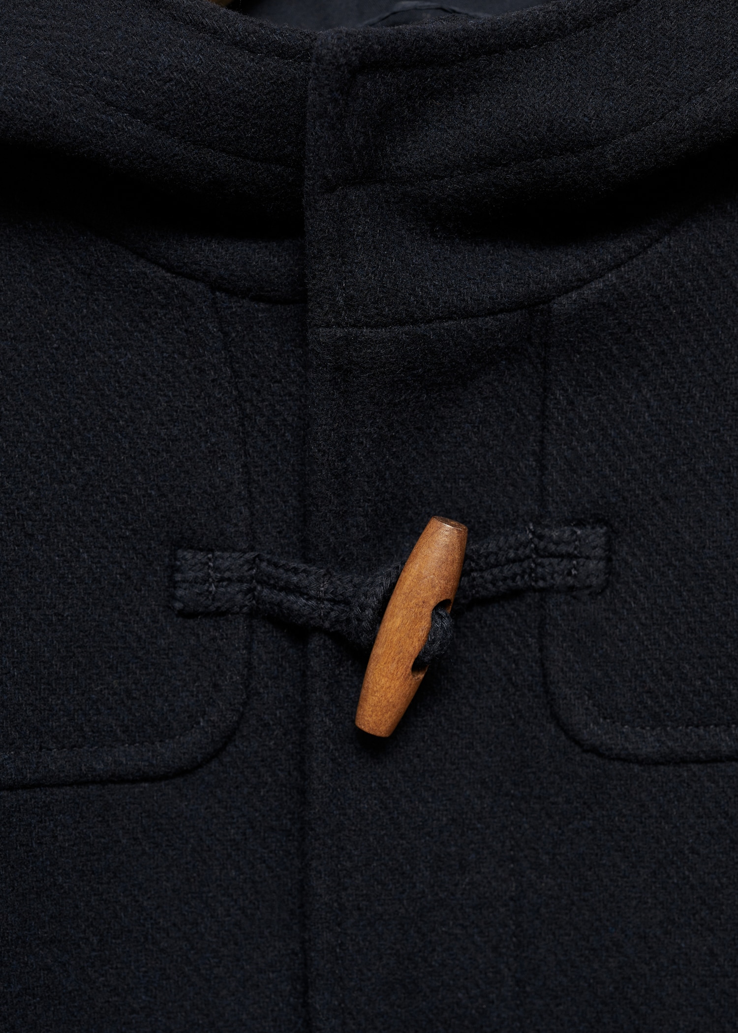 Cloth coat with pockets - Details of the article 8