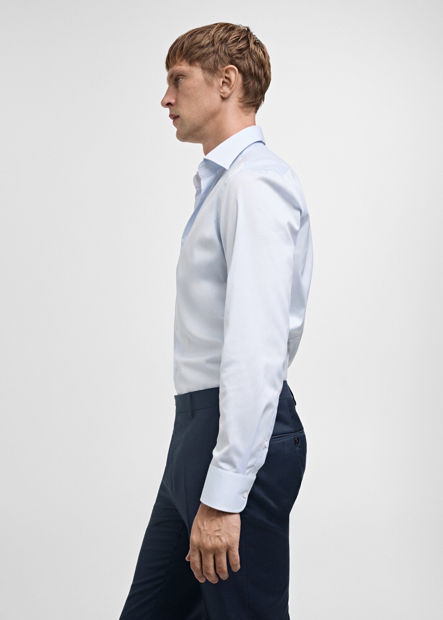 Chemise costume slim fit coton - Détail de l'article 2