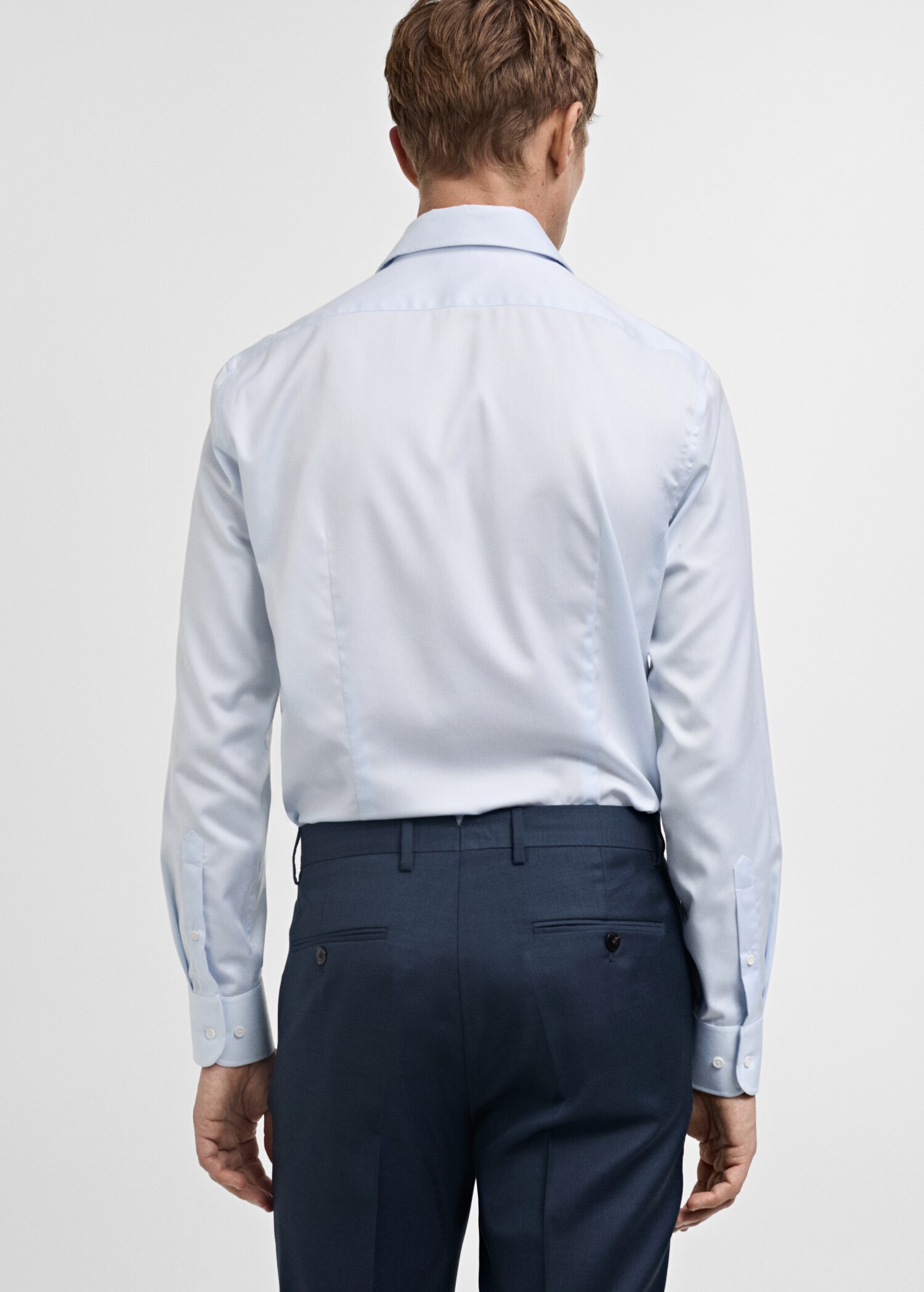 Chemise costume slim fit coton - Verso de l’article