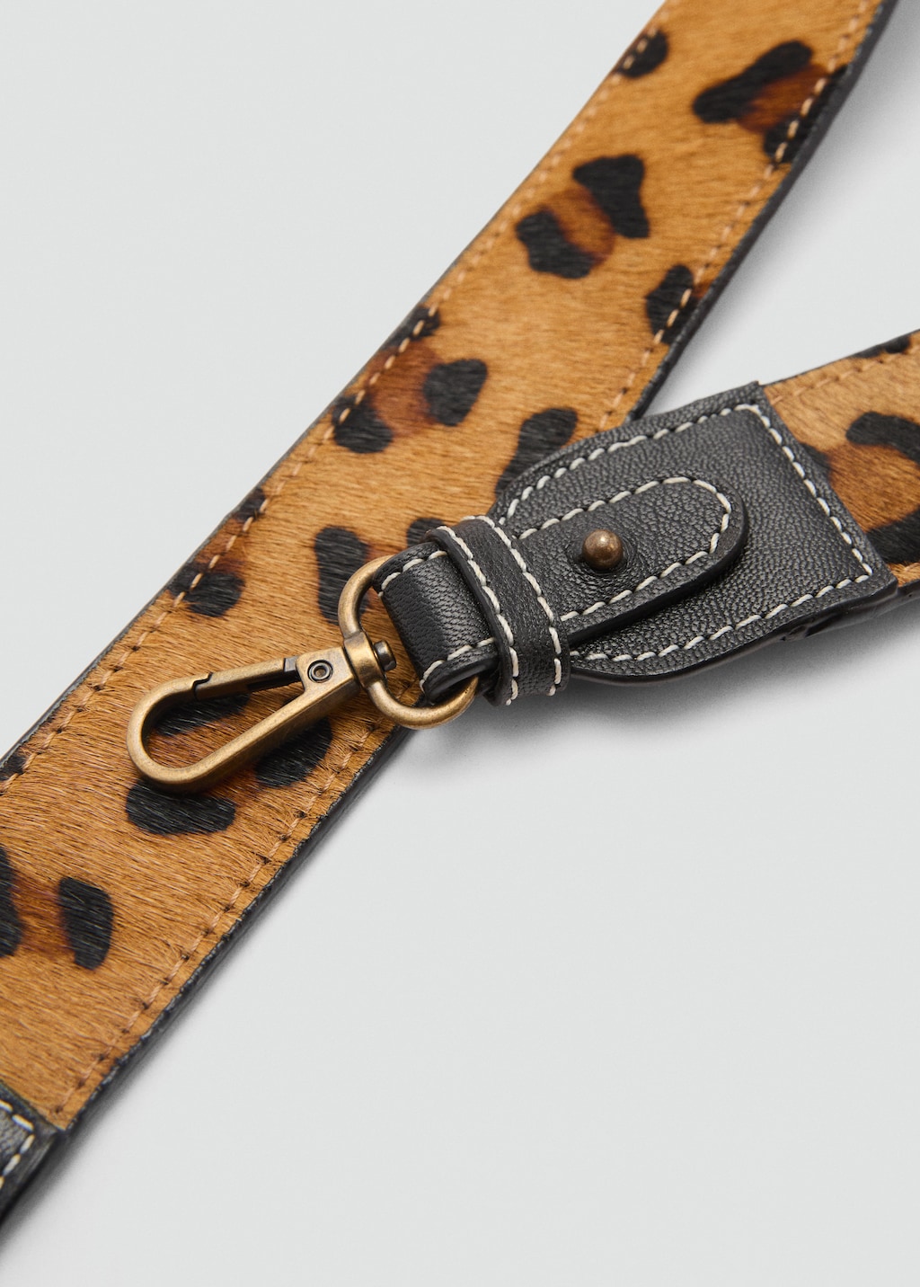 Leather printed bag strap Teen MANGO Malaysia