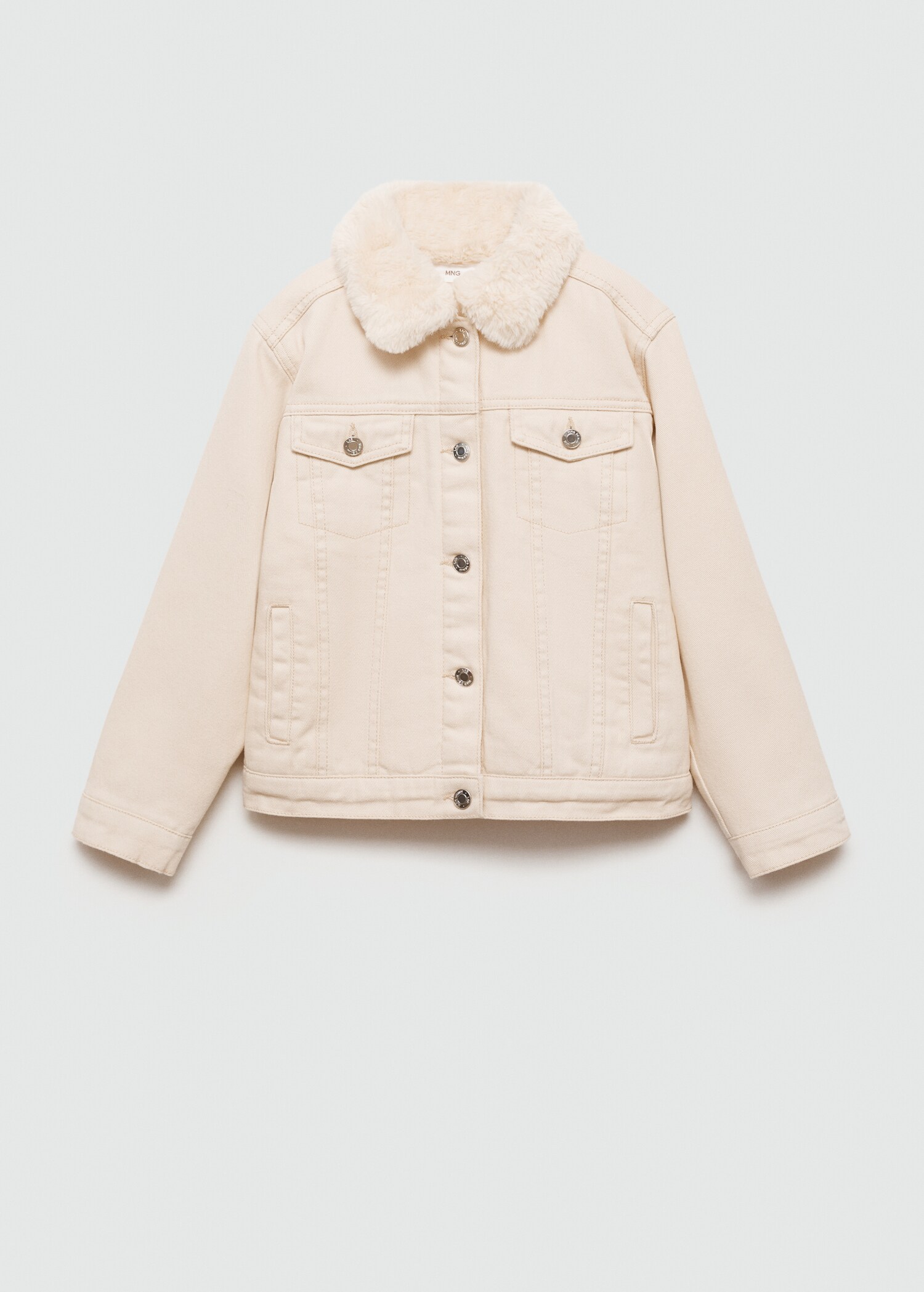 Fur-effect inner jacket - Article without model