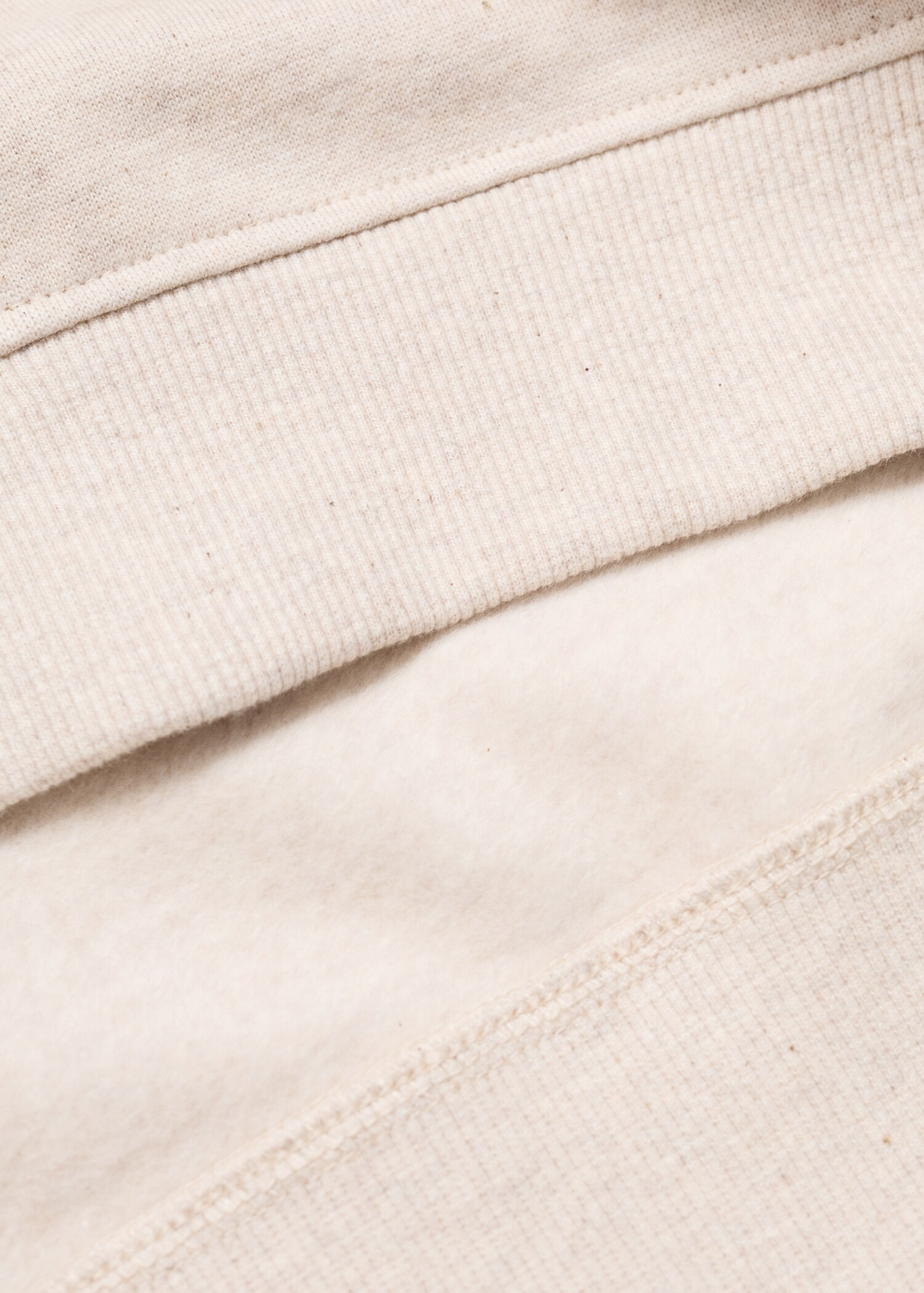 Embroidered detail cotton sweatshirt - Details of the article 0