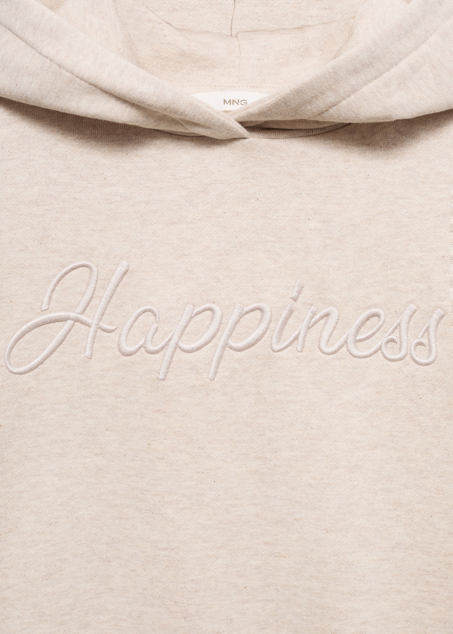 Embroidered detail cotton sweatshirt - Details of the article 8