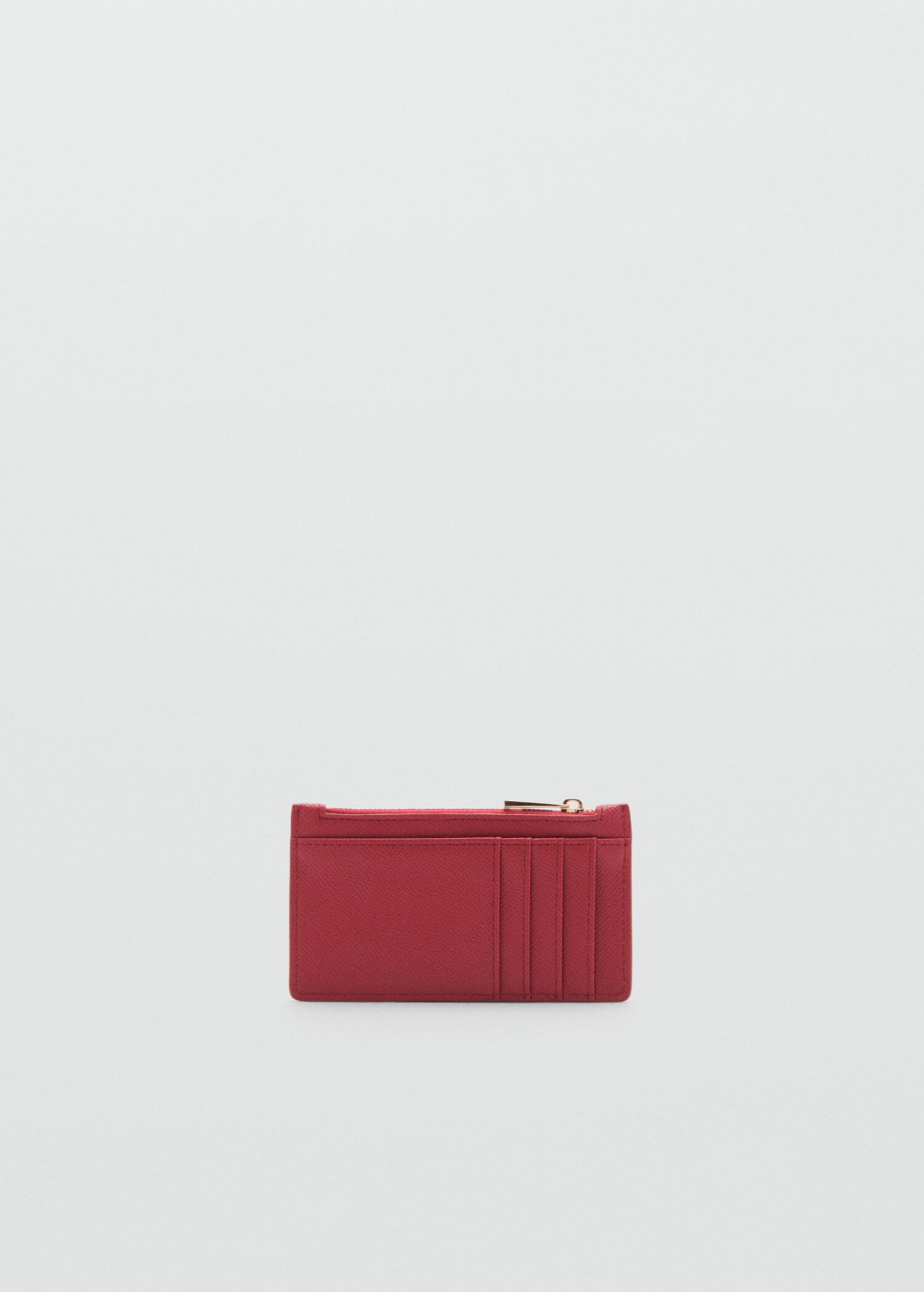 Leather-effect purse - Medium plane