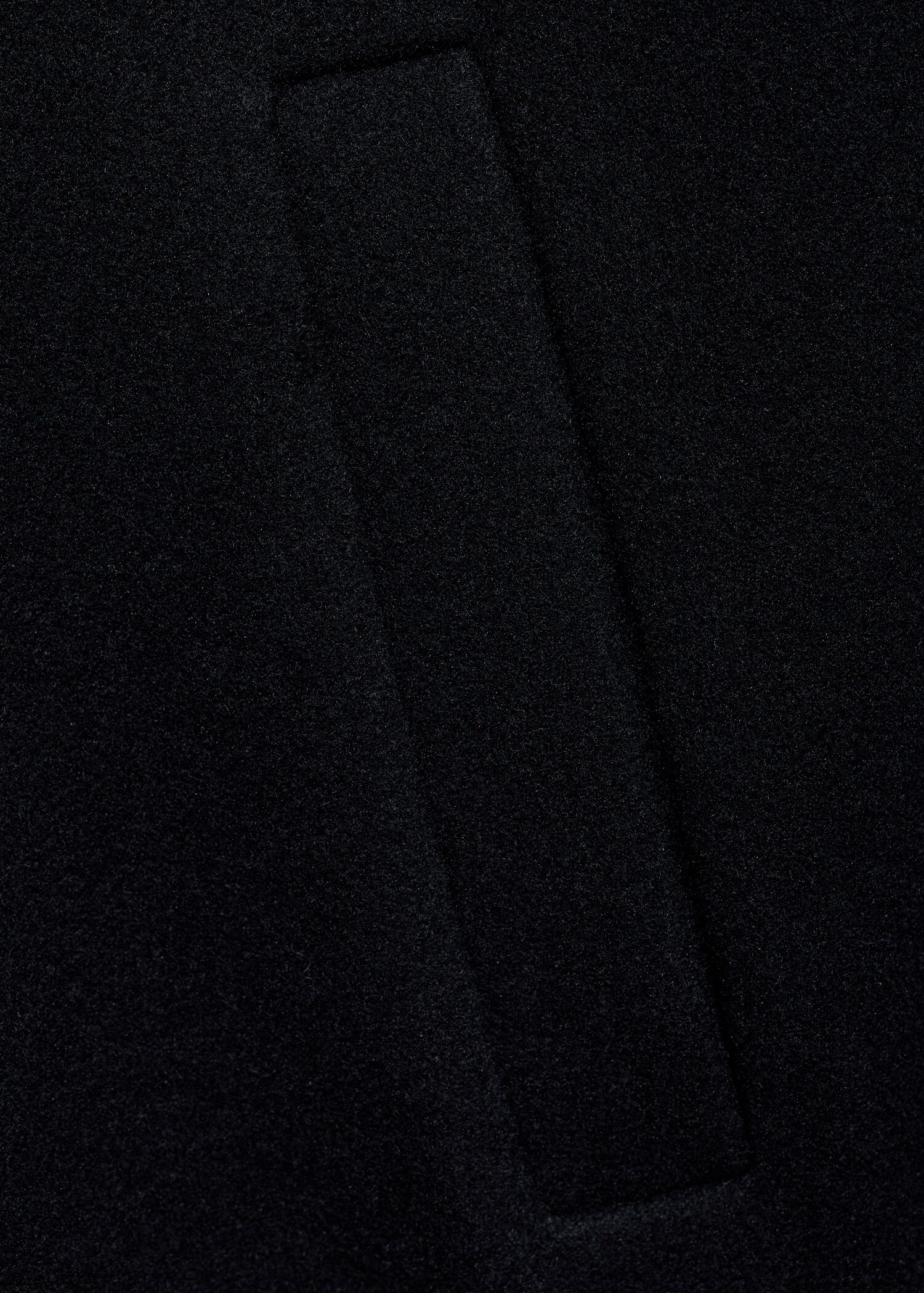 Long straight-fit coat - Détail de l'article 0