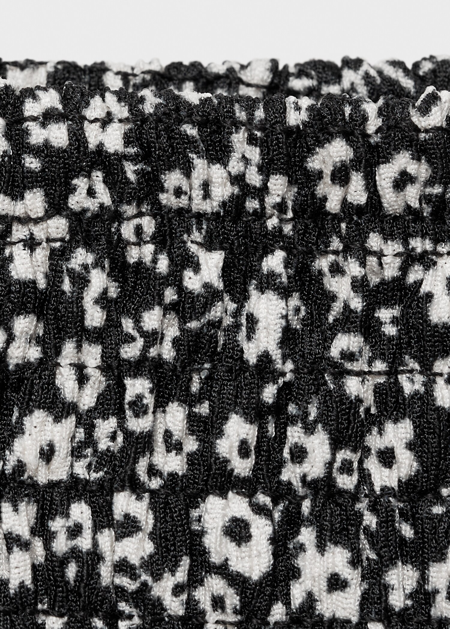 Ruffle flower print skirt - Details of the article 0