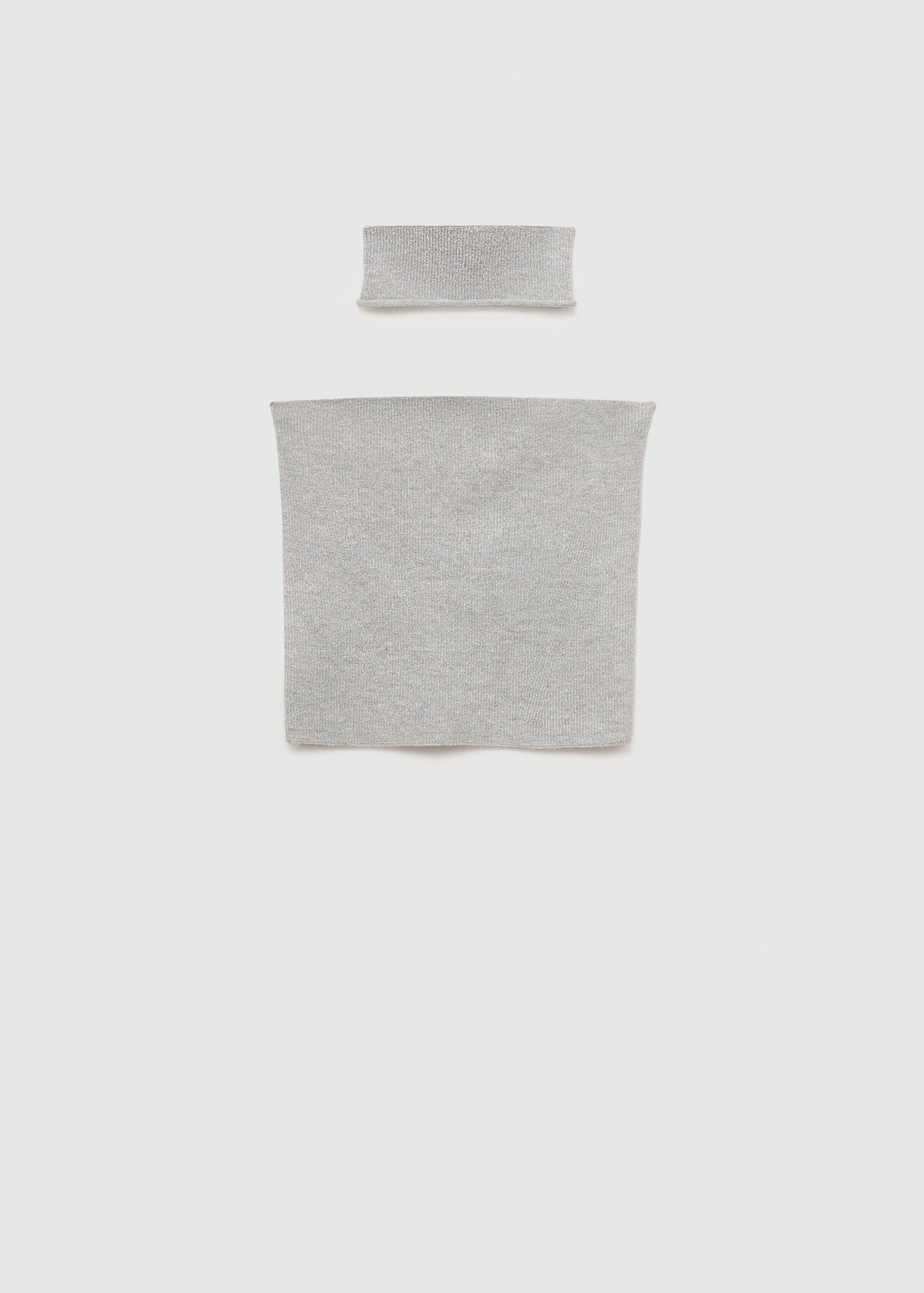 Choker lurex top - Article without model